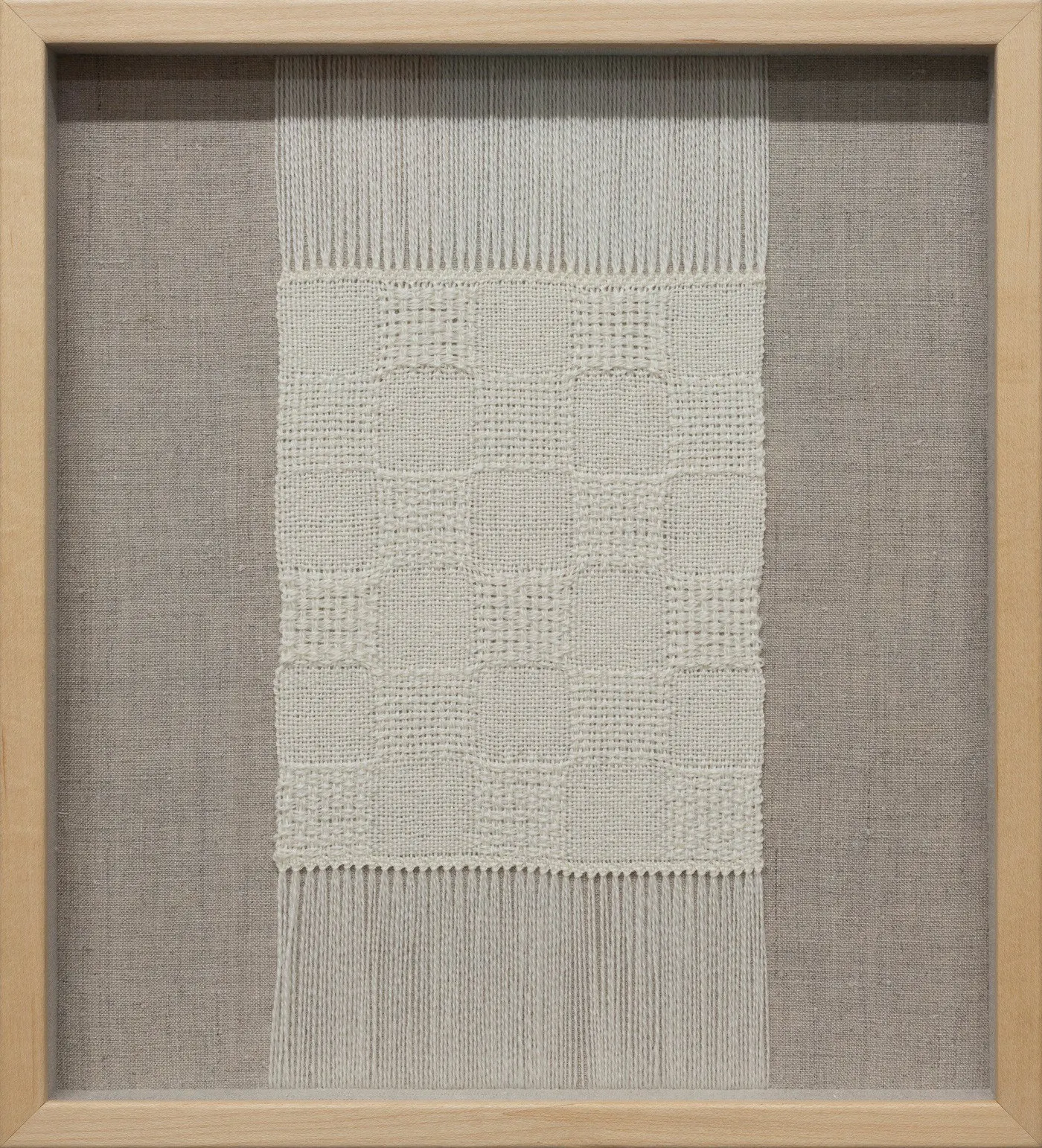 Woven sampler 10 by Caroline McQuarrie