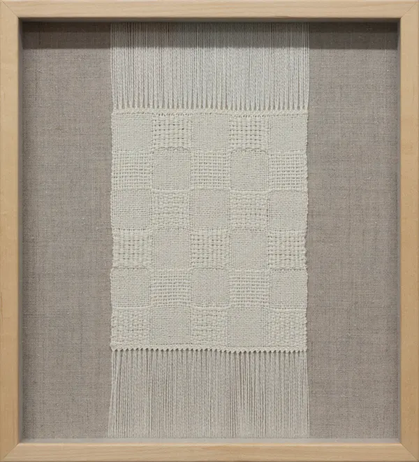 Woven sampler 10 by Caroline McQuarrie