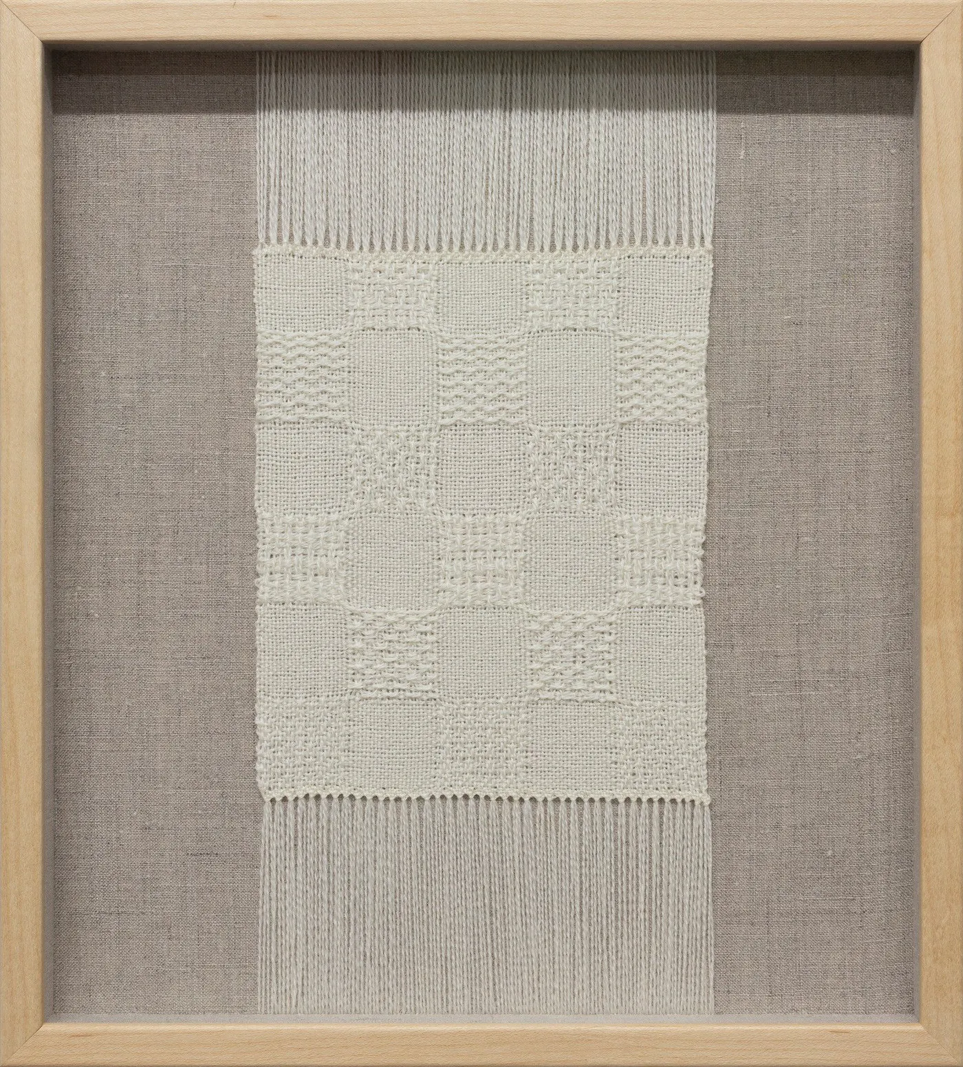 Woven sampler 12 by Caroline McQuarrie