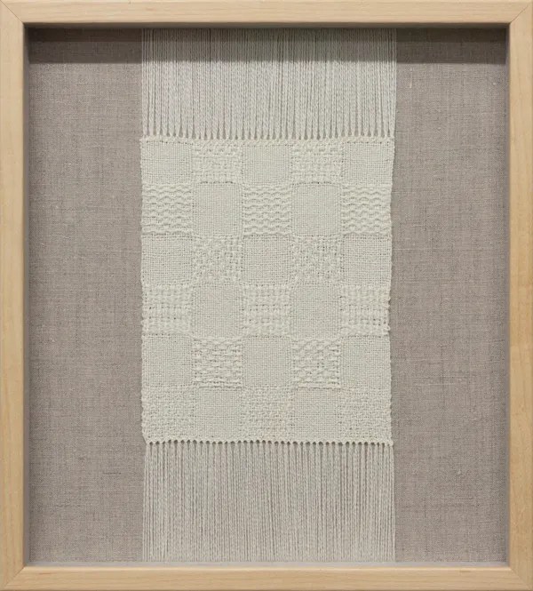 Woven sampler 12 by Caroline McQuarrie