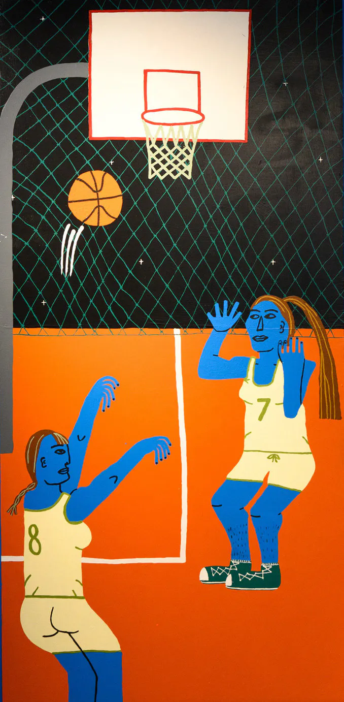 Basketball by Claudia Kogachi