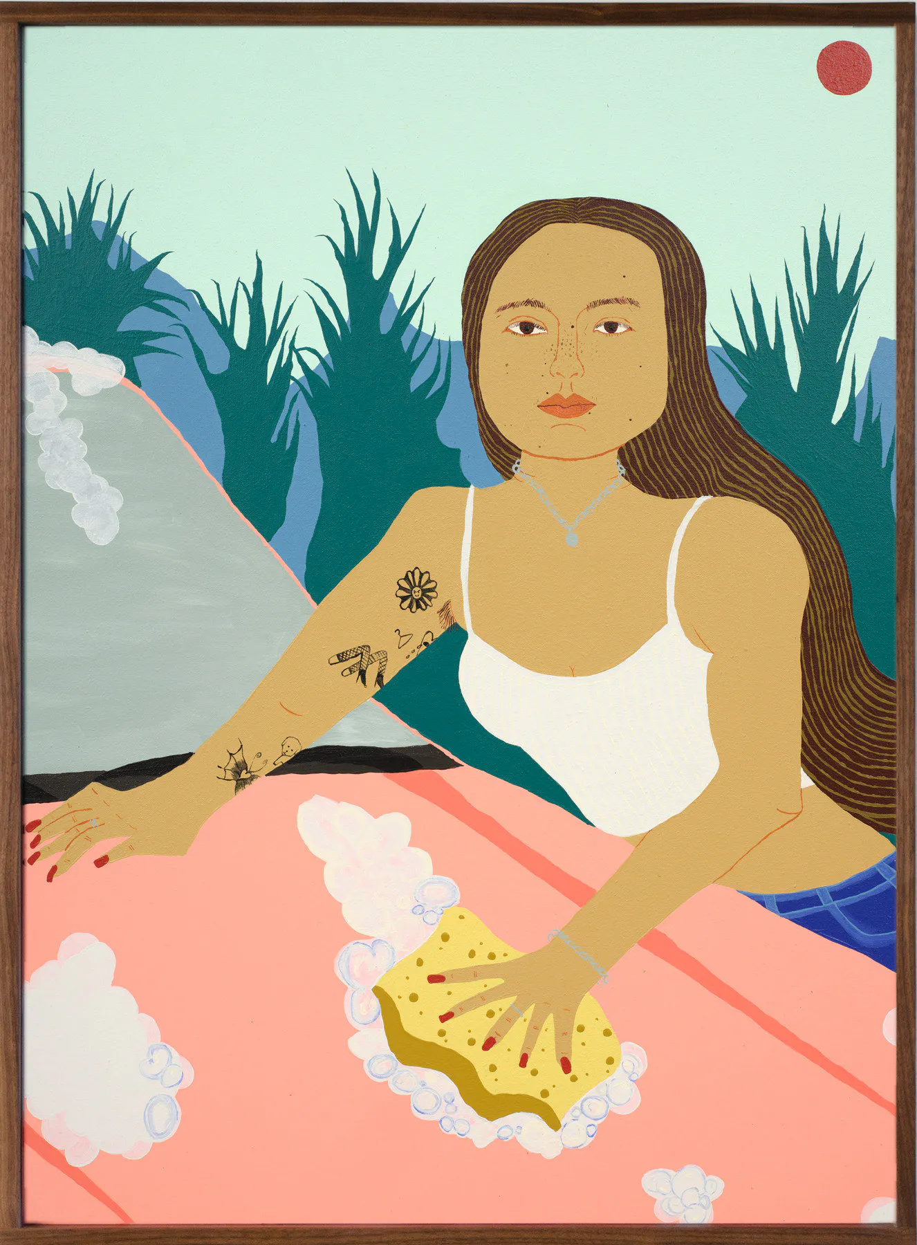 Bubble Babe II (print) by Claudia Kogachi