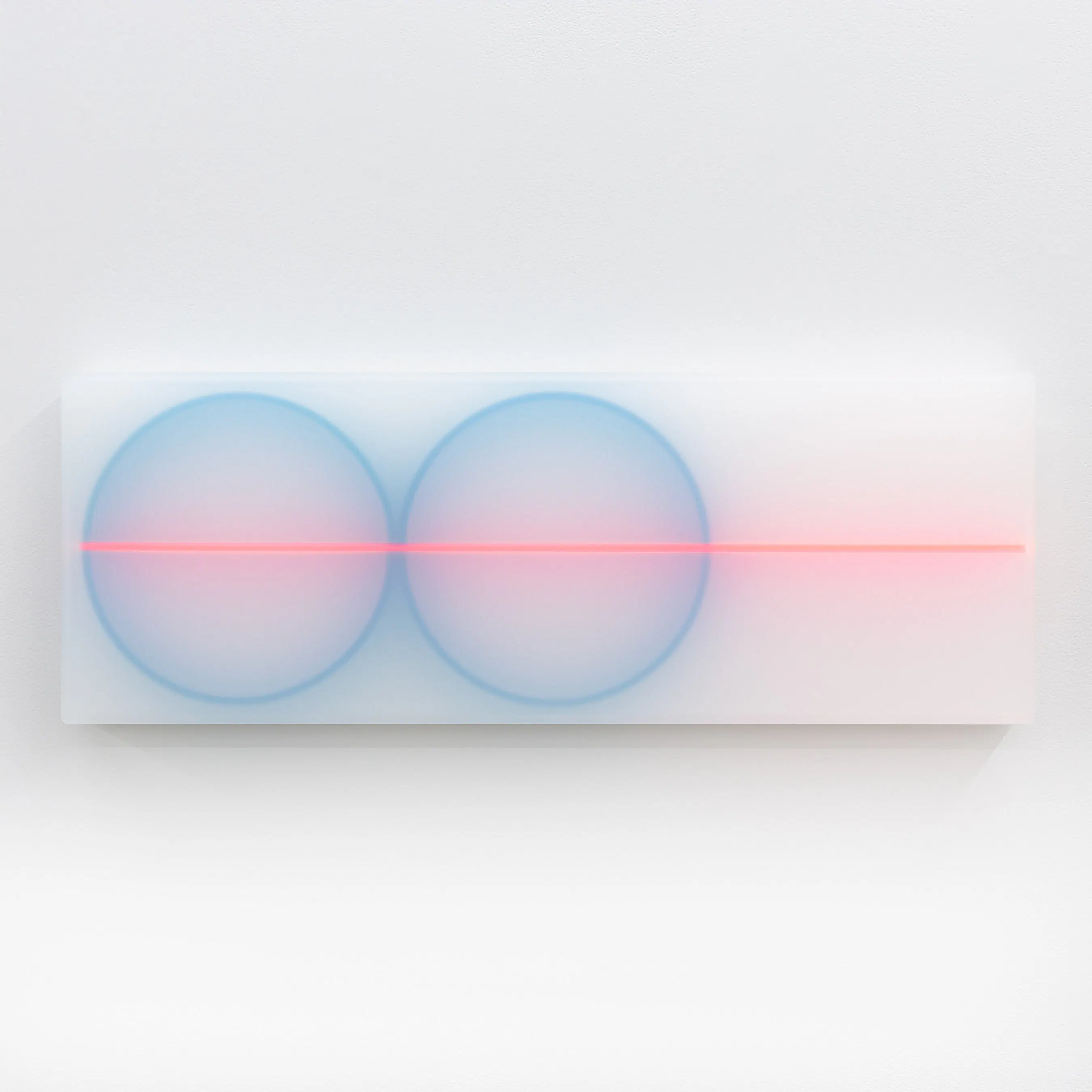 Two Circles and a Line by Kāryn Taylor