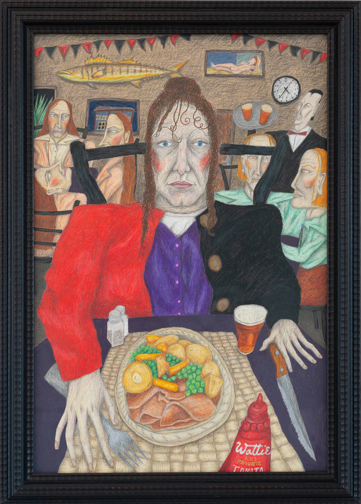 Dinner in Dunollie by Priscilla Rose Howe