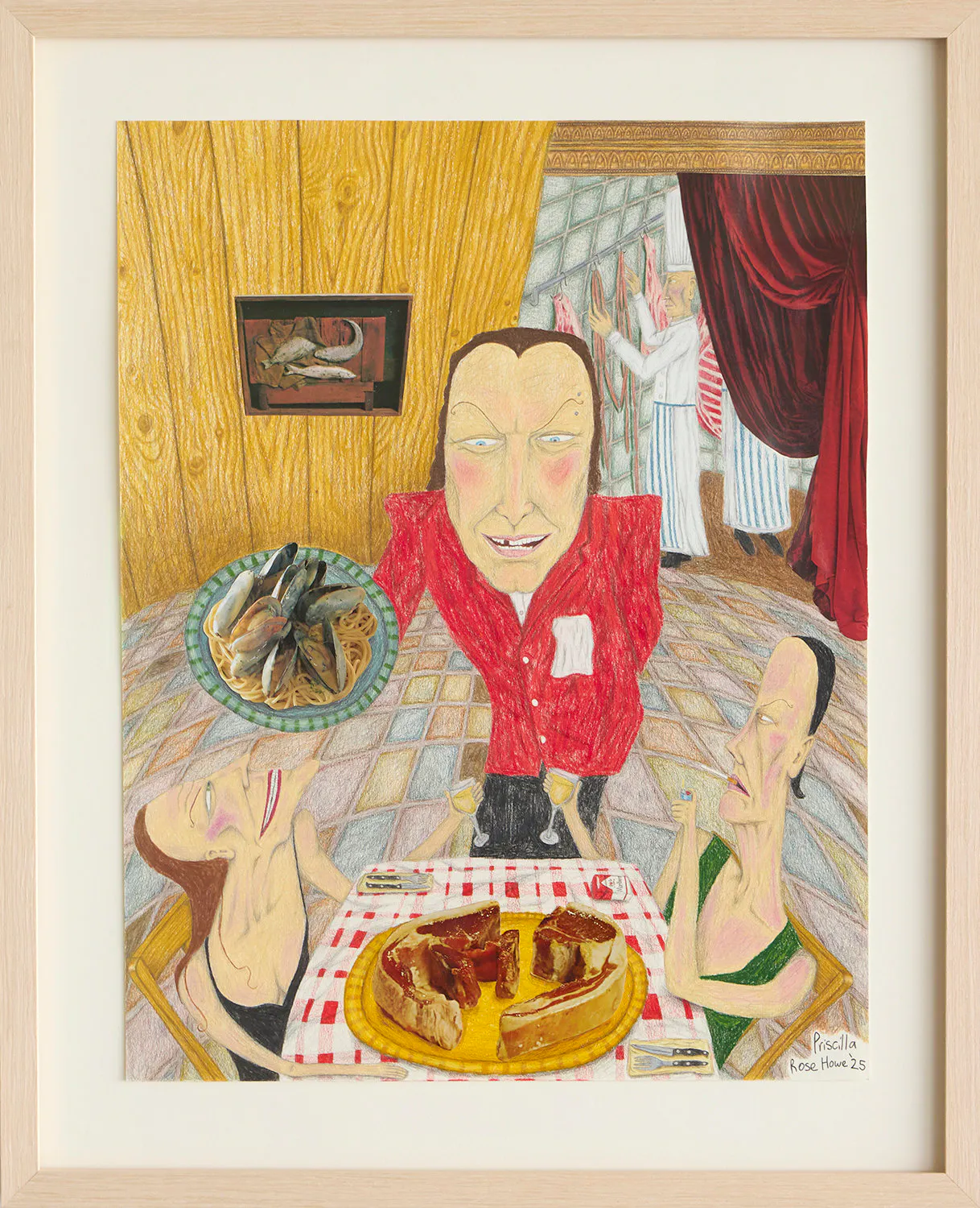 Restaurant by Priscilla Rose Howe