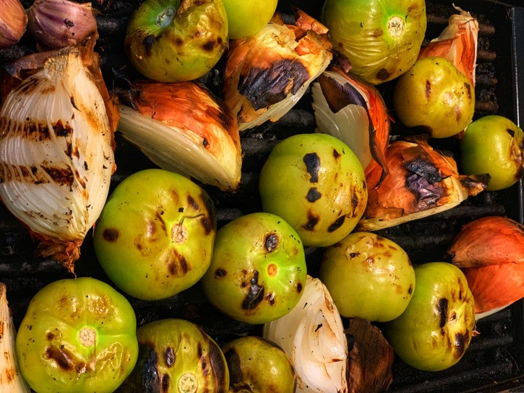 Grilled vegetables