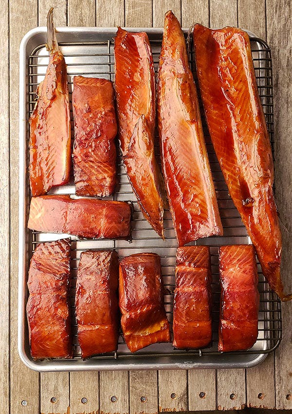 Smoked salmon recipe