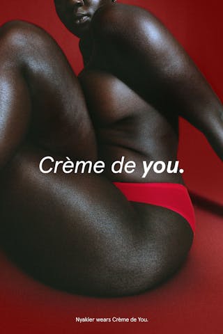 Glossier CremeDeYou Wildposting design 2