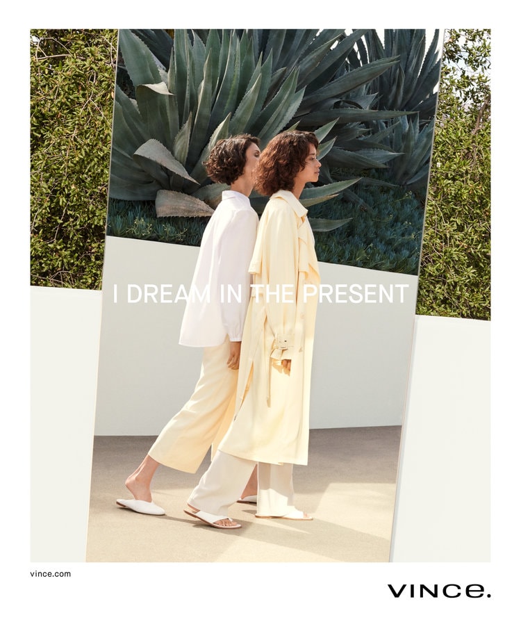 Lucian Clifforth x Marte Mei van Haaster by Julia Noni for Vince Spring Summer 2018 Ad Campaign 6