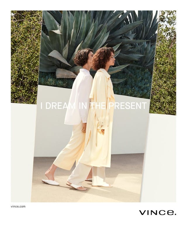 Lucian Clifforth x Marte Mei van Haaster by Julia Noni for Vince Spring Summer 2018 Ad Campaign 6