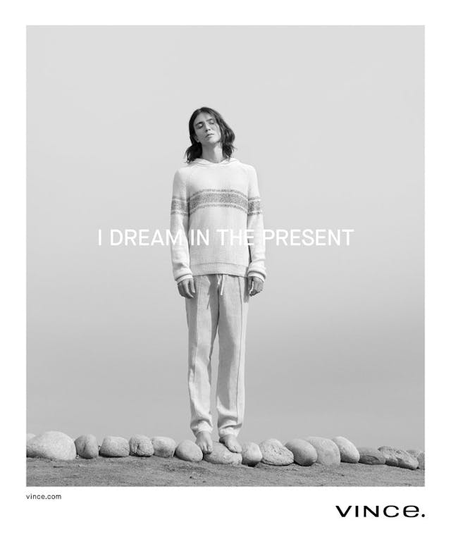 Lucian Clifforth x Marte Mei van Haaster by Julia Noni for Vince Spring Summer 2018 Ad Campaign 8