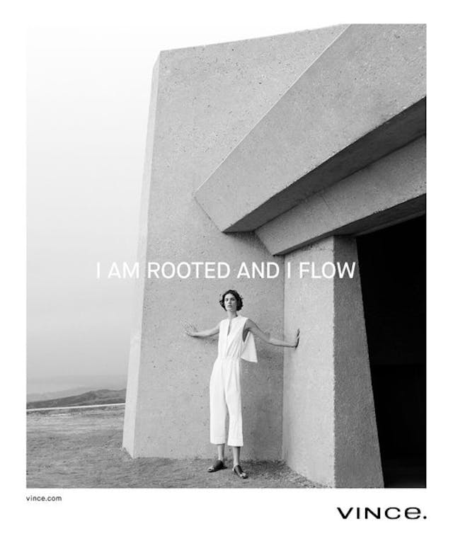 Lucian Clifforth x Marte Mei van Haaster by Julia Noni for Vince Spring Summer 2018 Ad Campaign 10