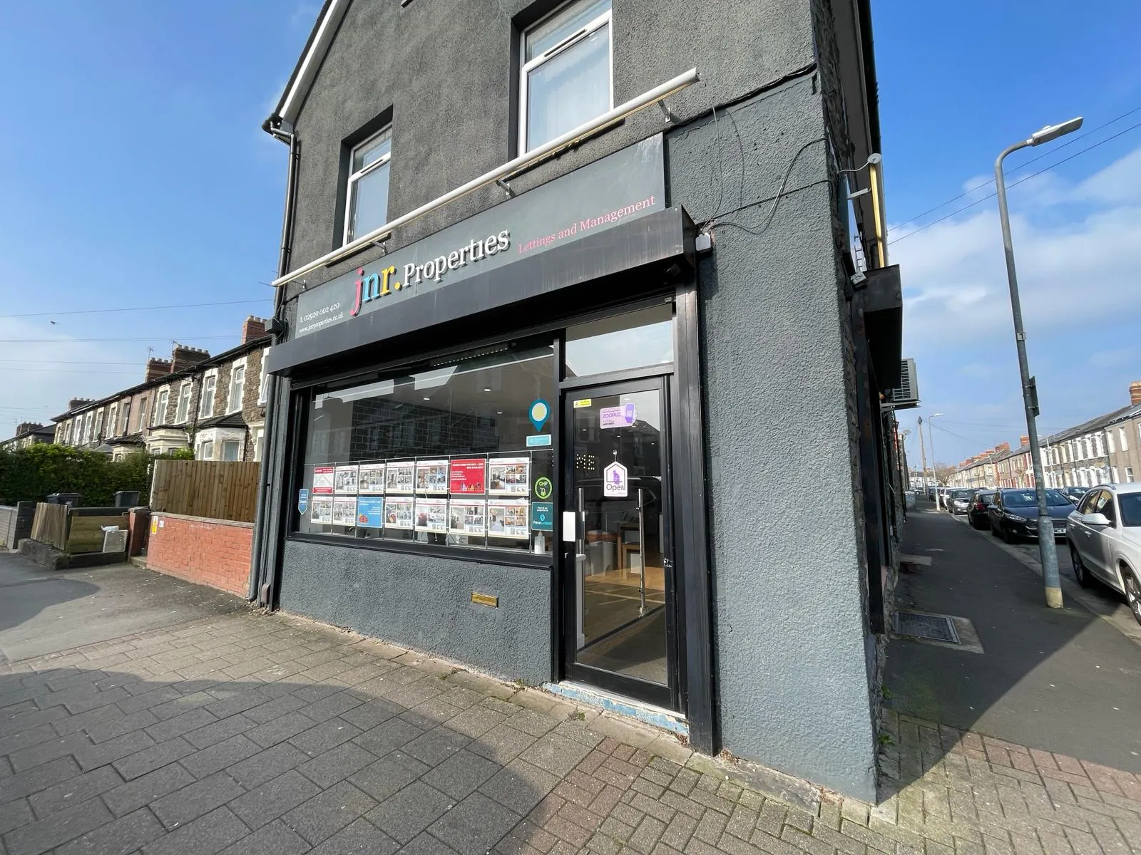 Exterior photo of the JNR office in Cardiff