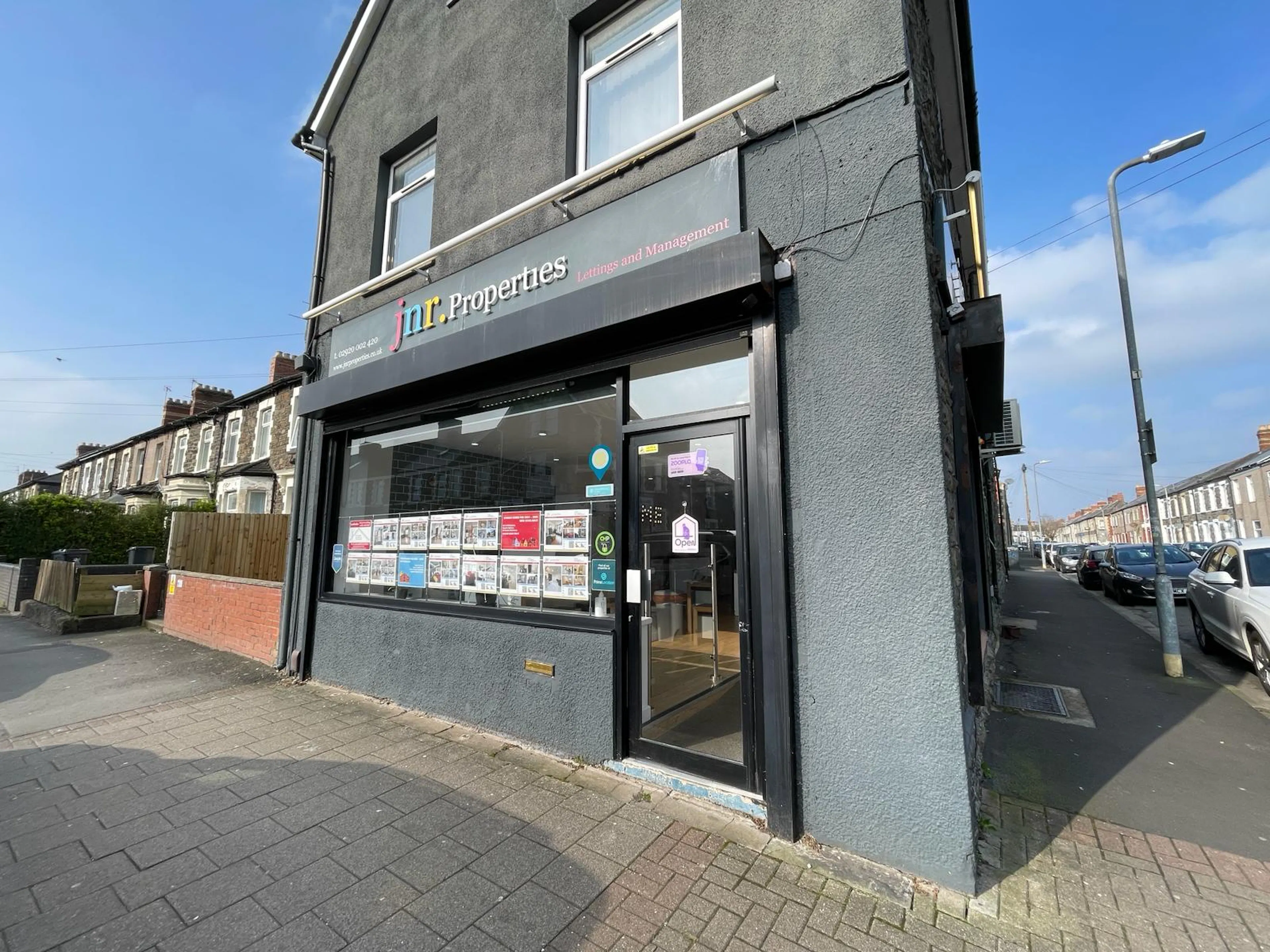 Exterior photo of the JNR office in Cardiff
