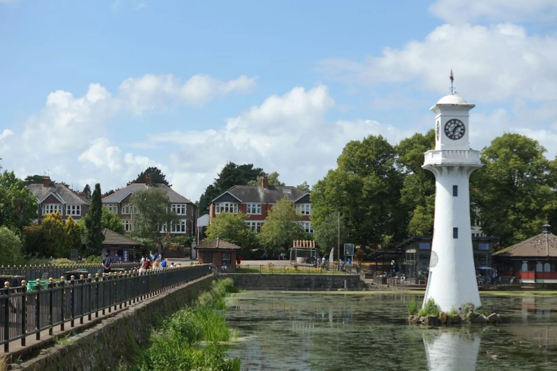 Photograph of Roath Park in Cardiff