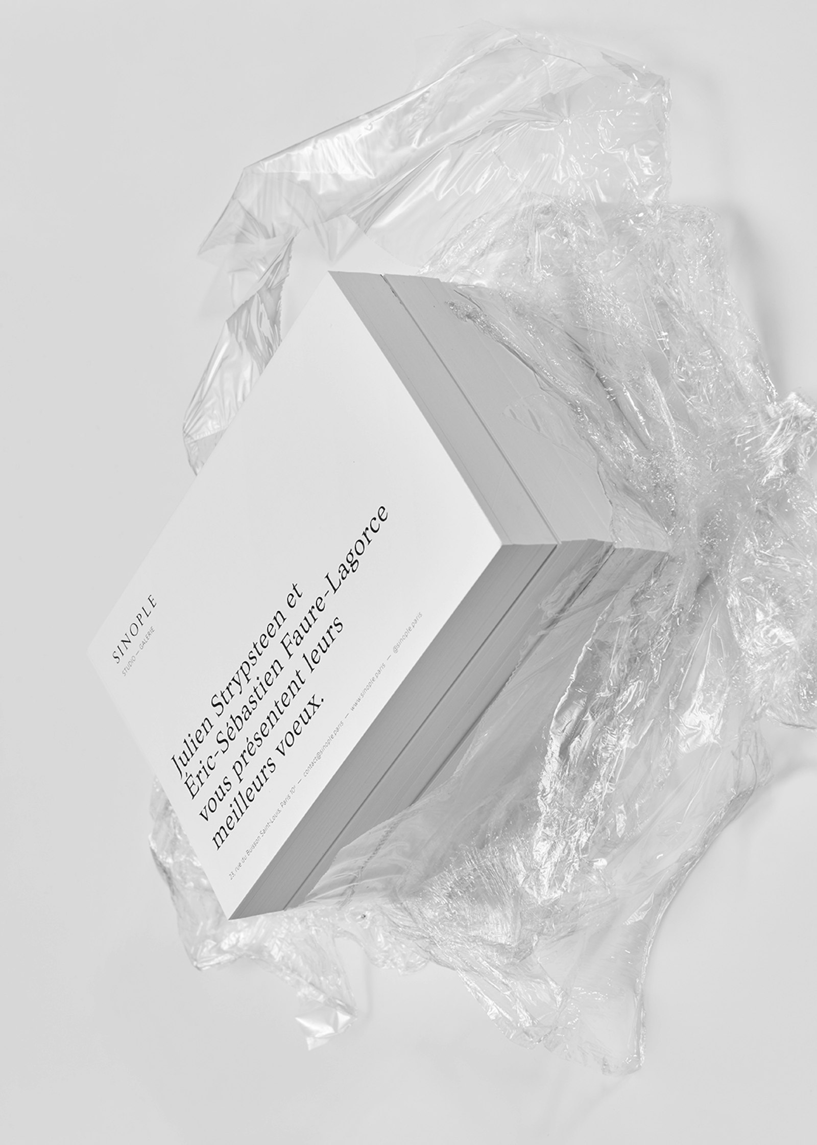 JOANNA SPADILIERO OFFICE, PROJECTS, Sinople, Greeting card MMXX