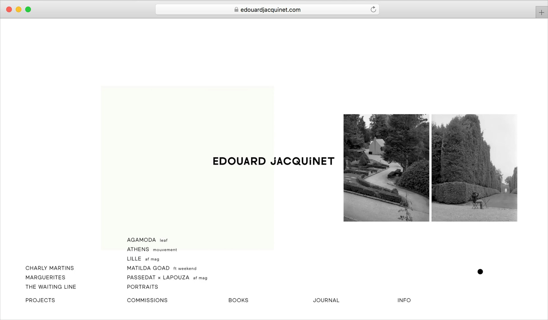 JOANNA SPADILIERO OFFICE, PROJECTS, Selected, Edouard Jacquinet, Visual identity