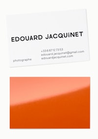 JOANNA SPADILIERO OFFICE, PROJECTS, Edouard Jacquinet, Visual identity