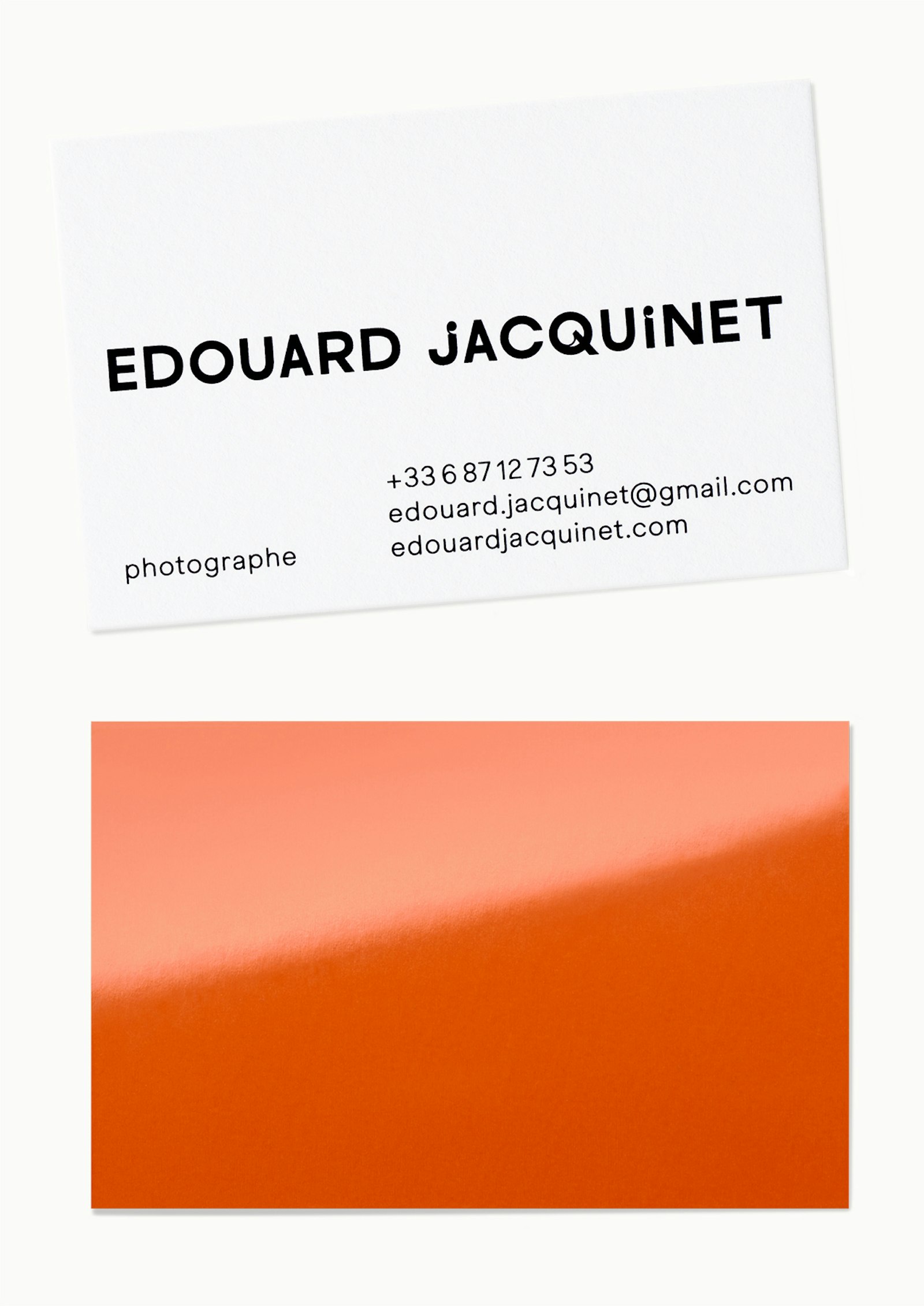JOANNA SPADILIERO OFFICE, PROJECTS, Edouard Jacquinet, Visual identity