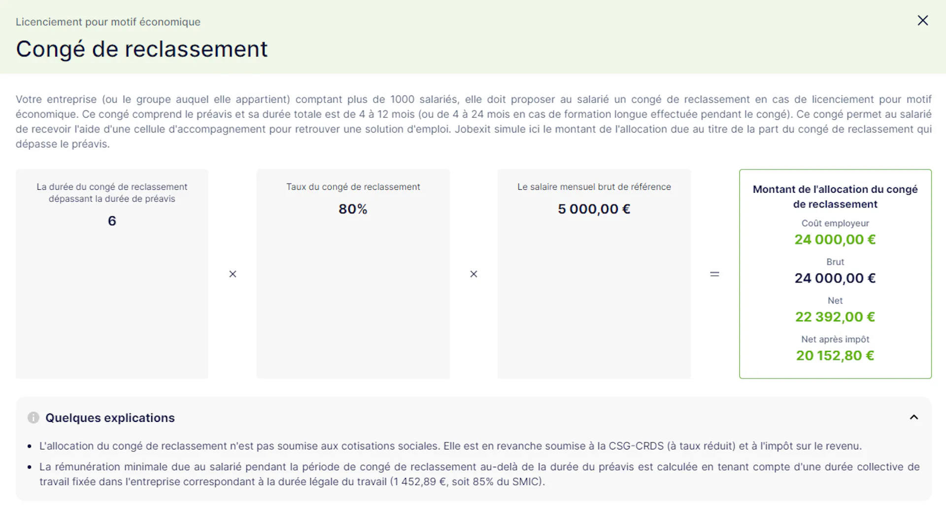 Congé De Reclassement Pse