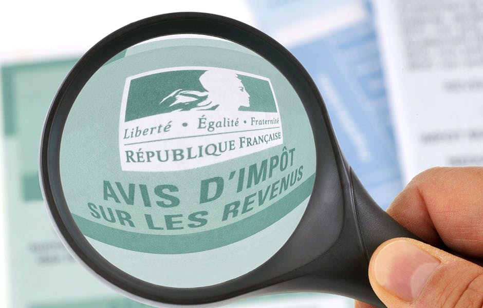 Avis d'impôt sur les revenus