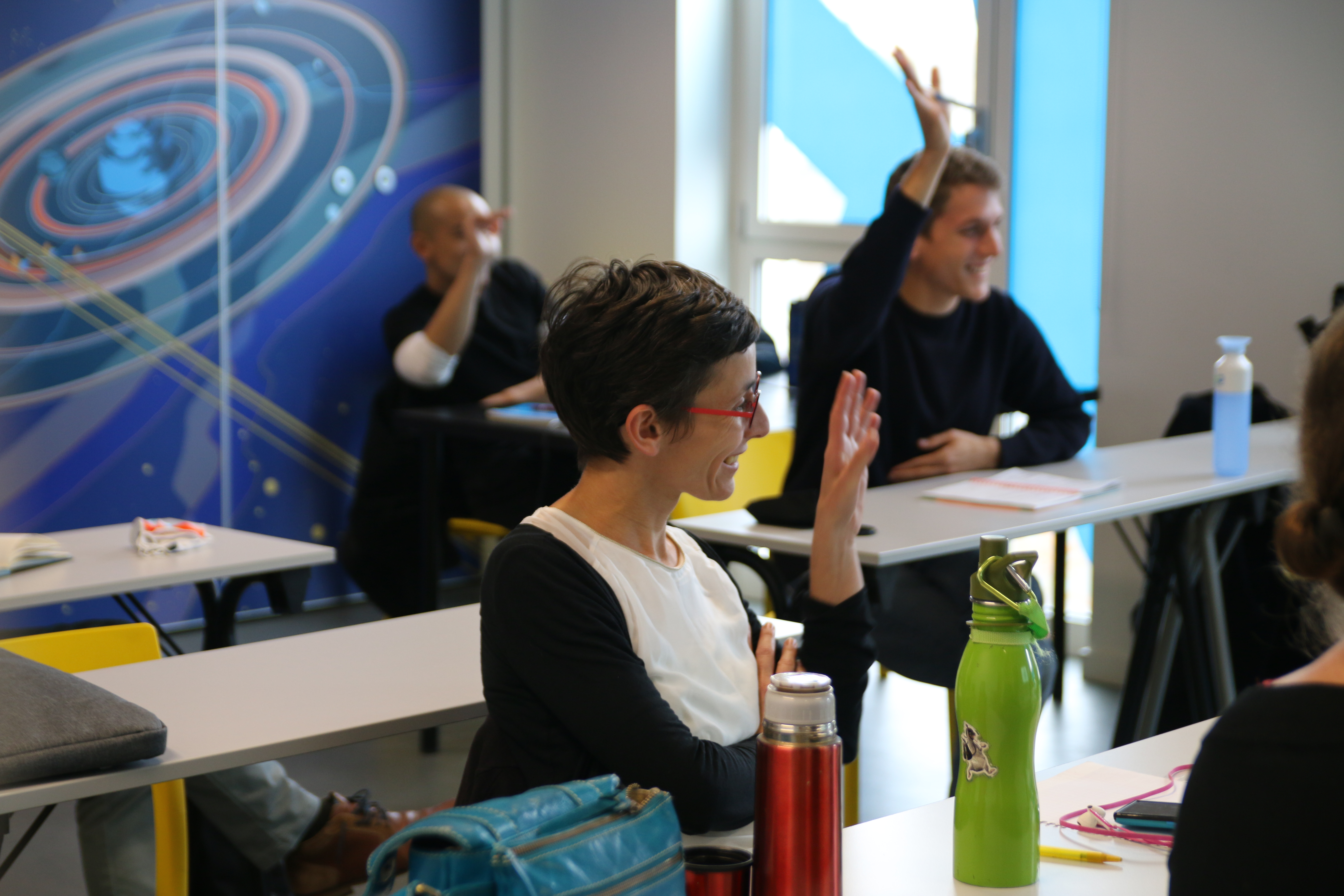 a training with Edeni