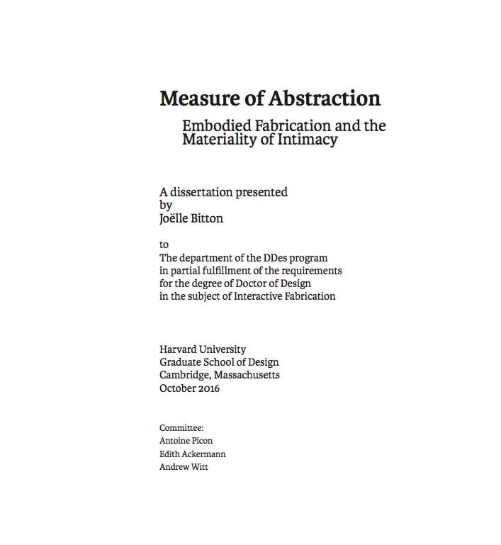 Measure of Abstraction Image 1