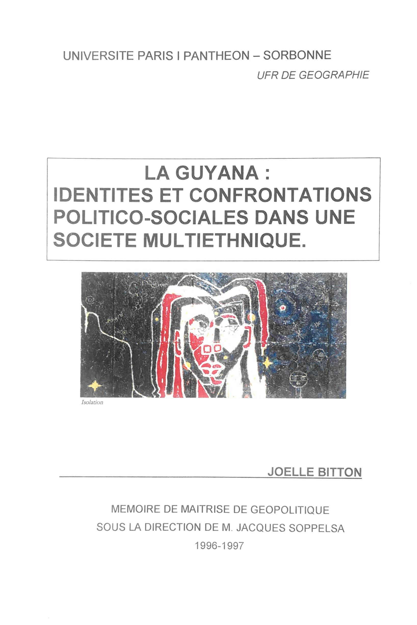Guyana : Identities and socio-political conflicts in a multi-ethnic society Image 1