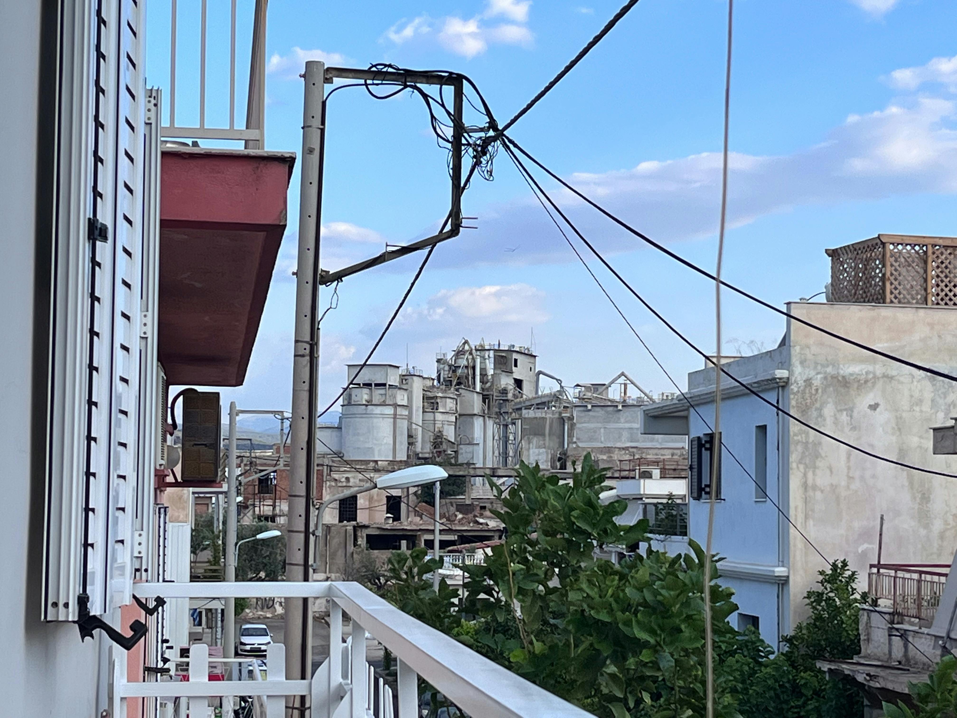 View on Elefsina, Greece, Photo: Joëlle Bitton