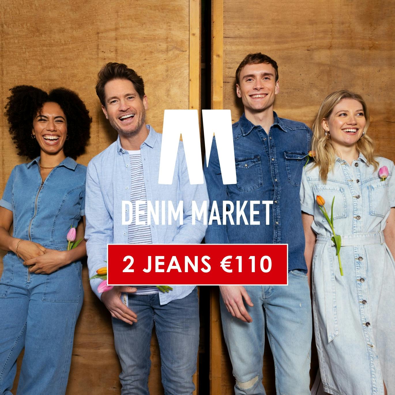 Fobie speelgoed meteoor Denim Market: 2 jeans voor €110 | Jeans Centre