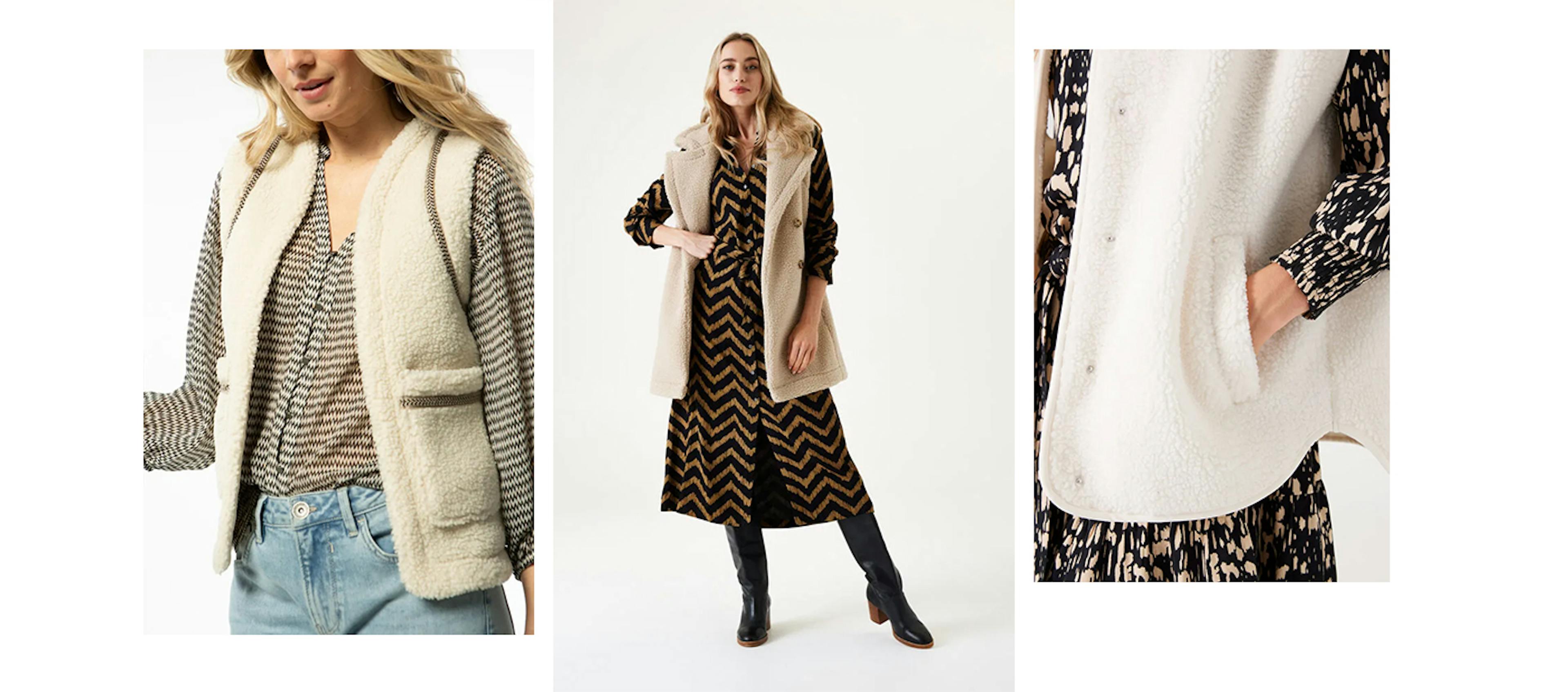 Teddy gilet Dames