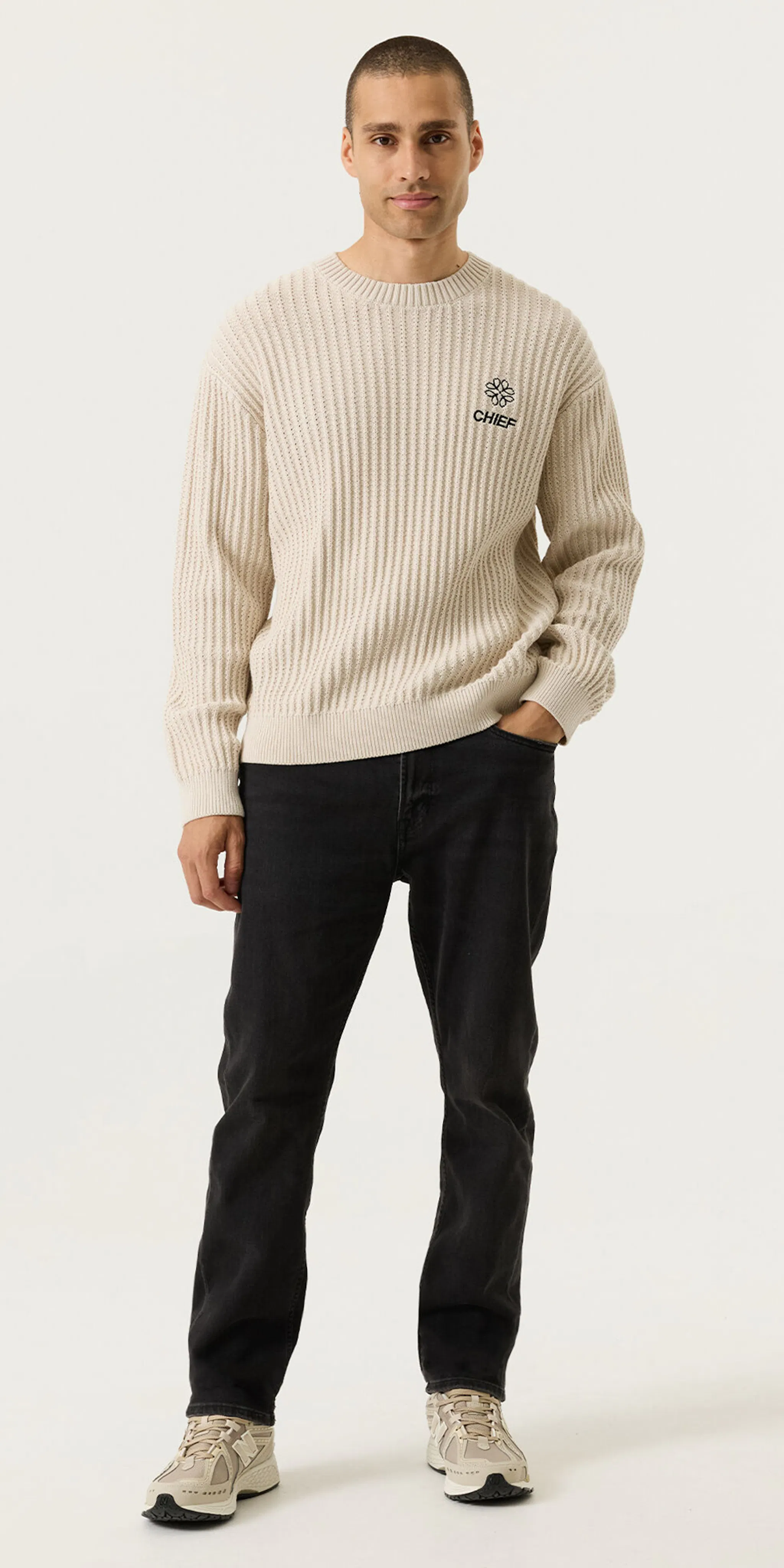 SHOP THE LOOK Clean Knit Contrast