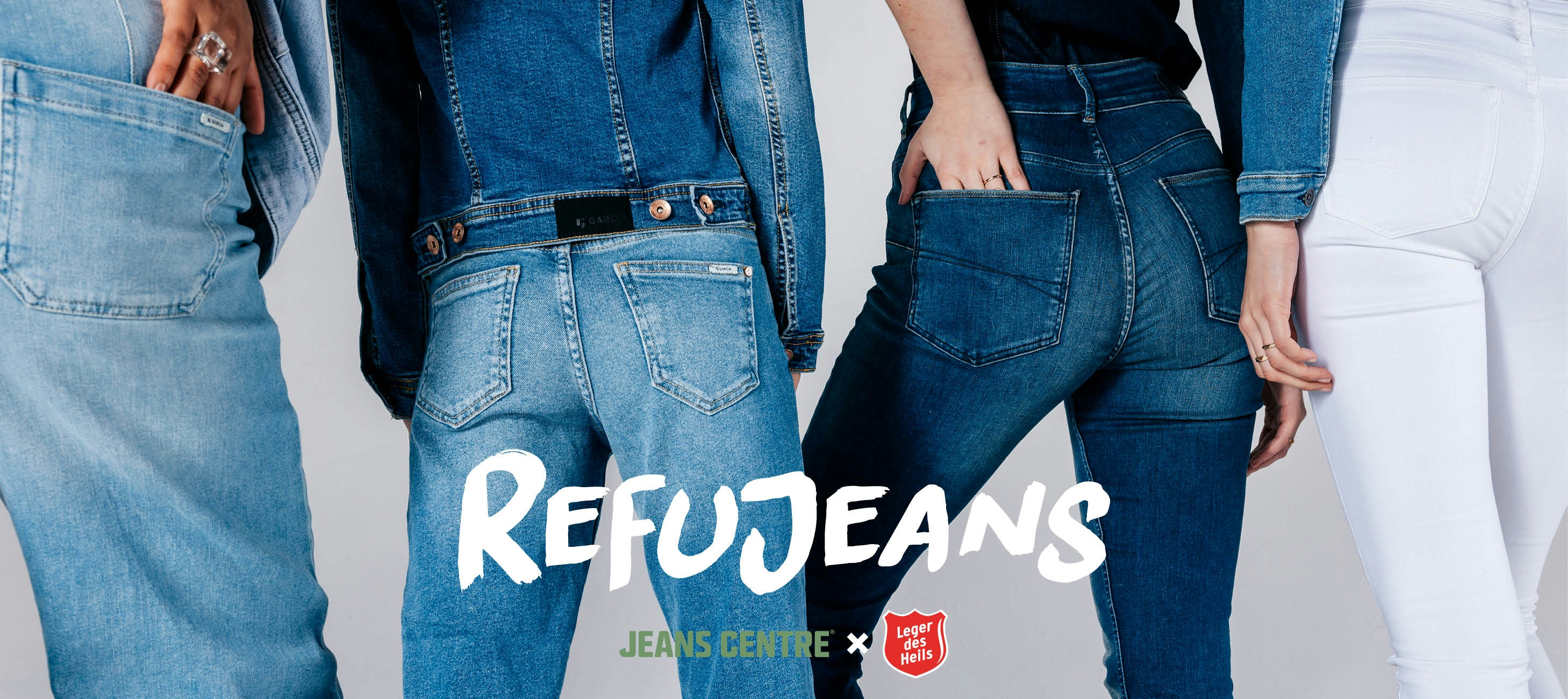 Refujeans Jeans Centre x Leger des heils | inzameling voor vluchtelingen