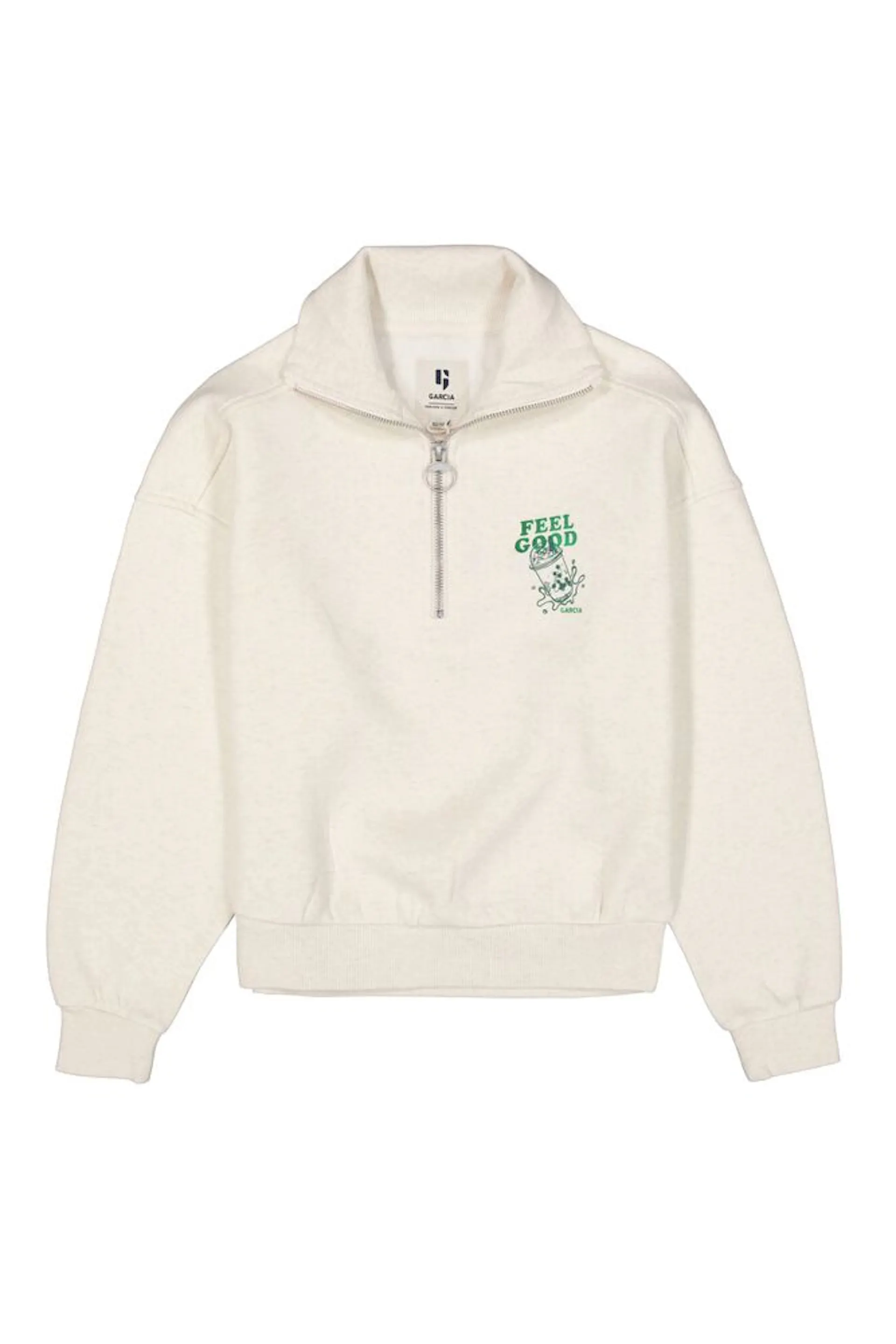 garcia sweater gebroken wit