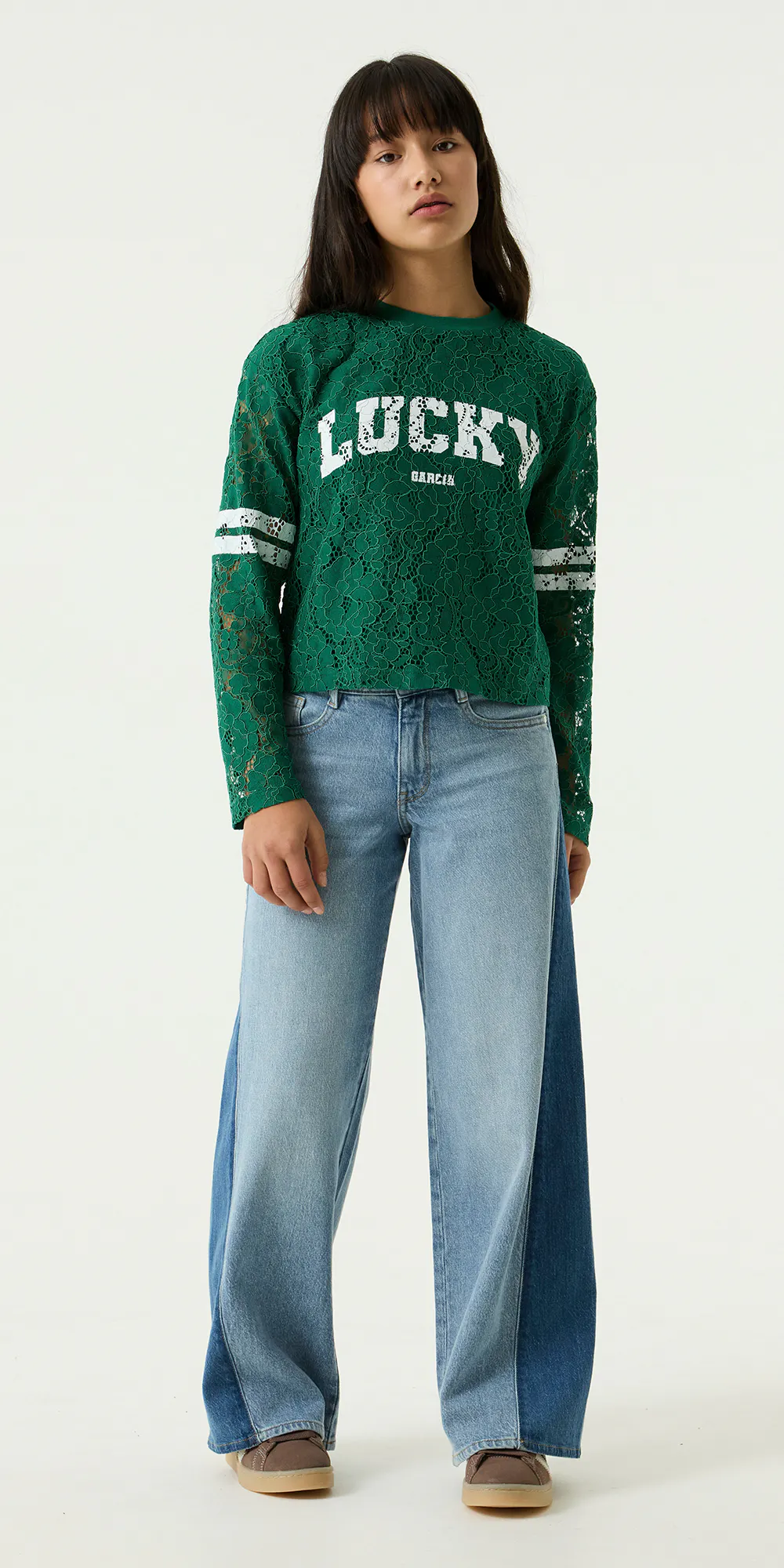 SHOP THE LOOK Lucky Lace Denim
