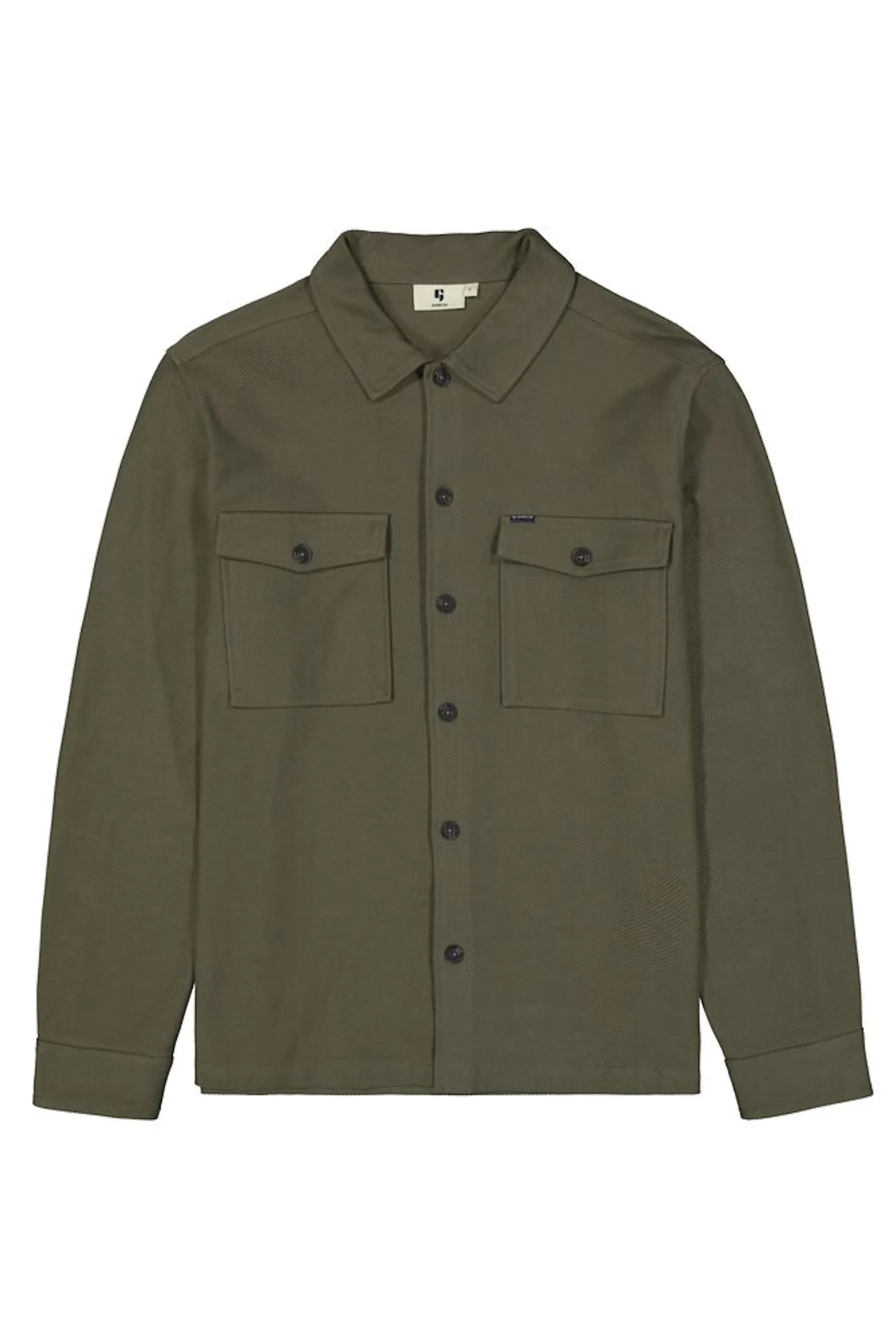 garcia overshirt olijfgroen