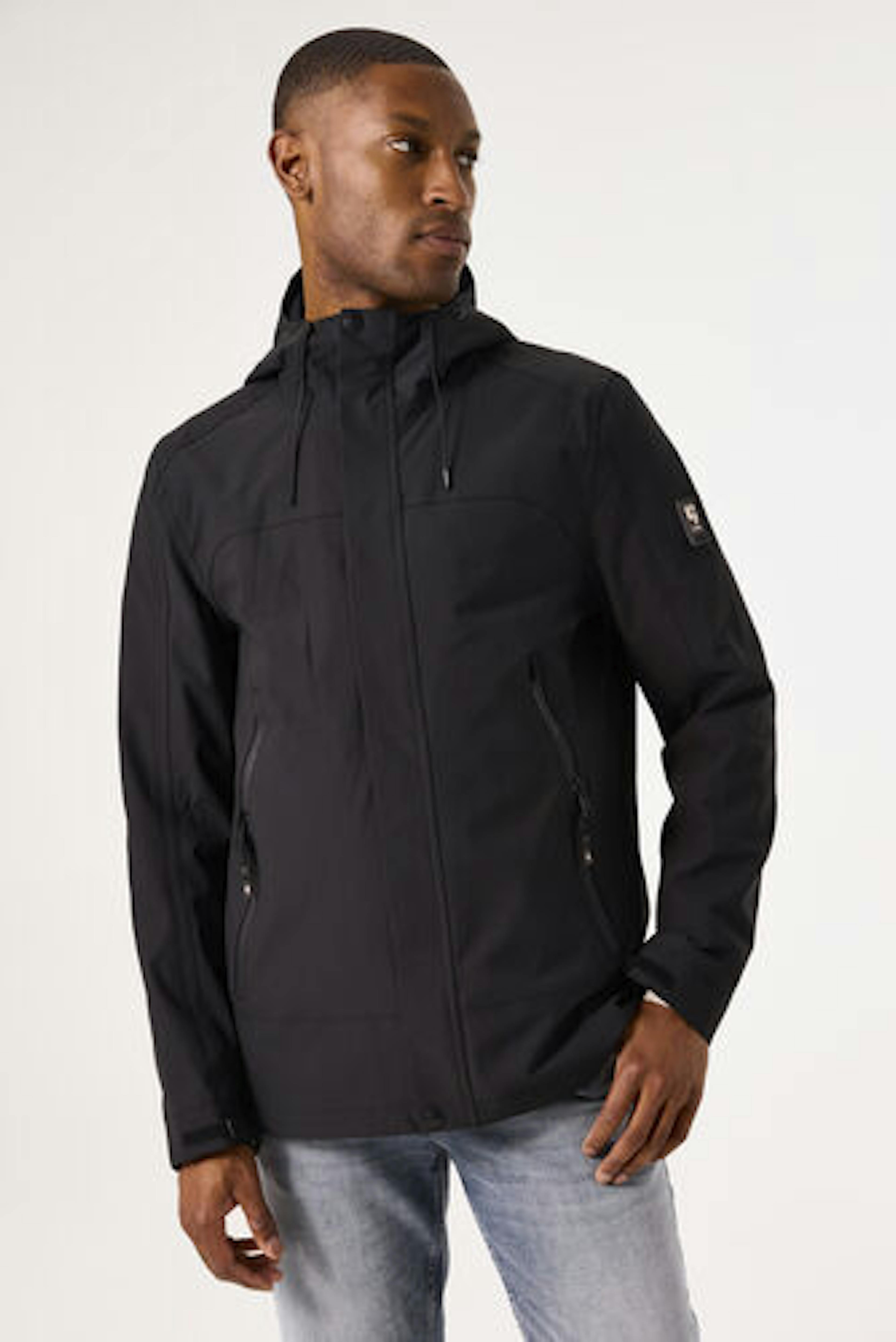 garcia softshell jas zwart