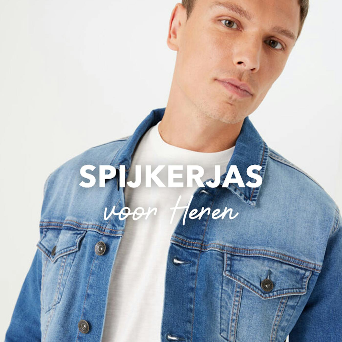 Spijkerjas voor heren