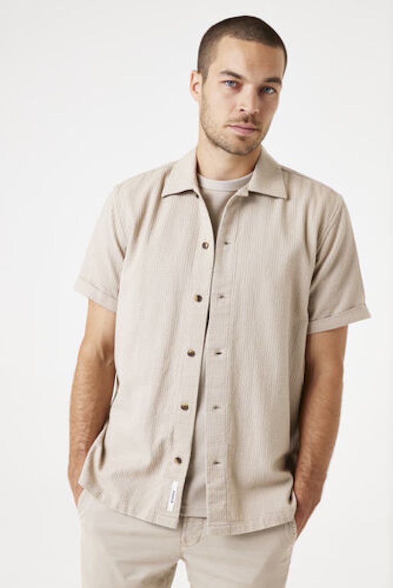 garcia overhemd beige