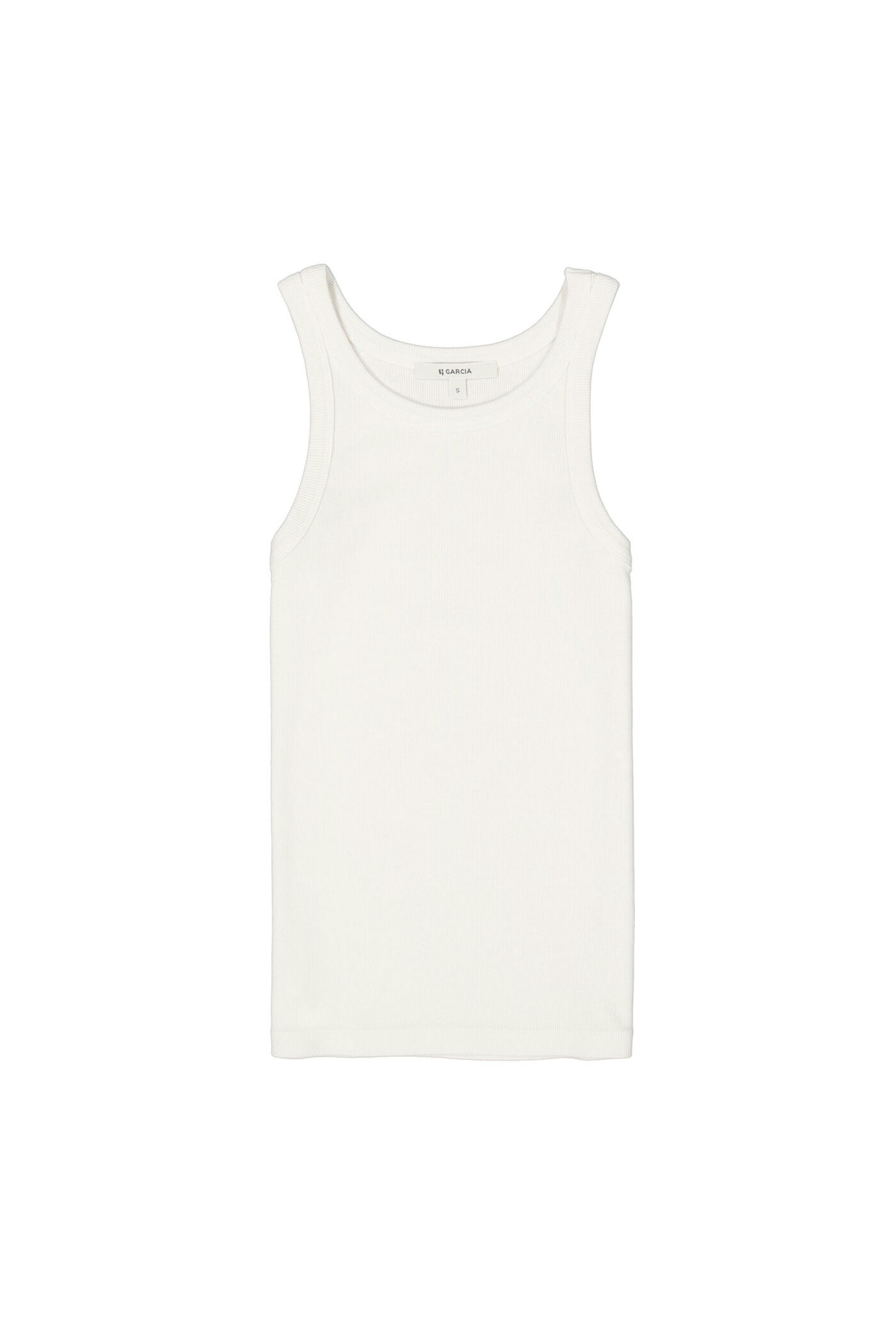 garcia tanktop gebroken wit
