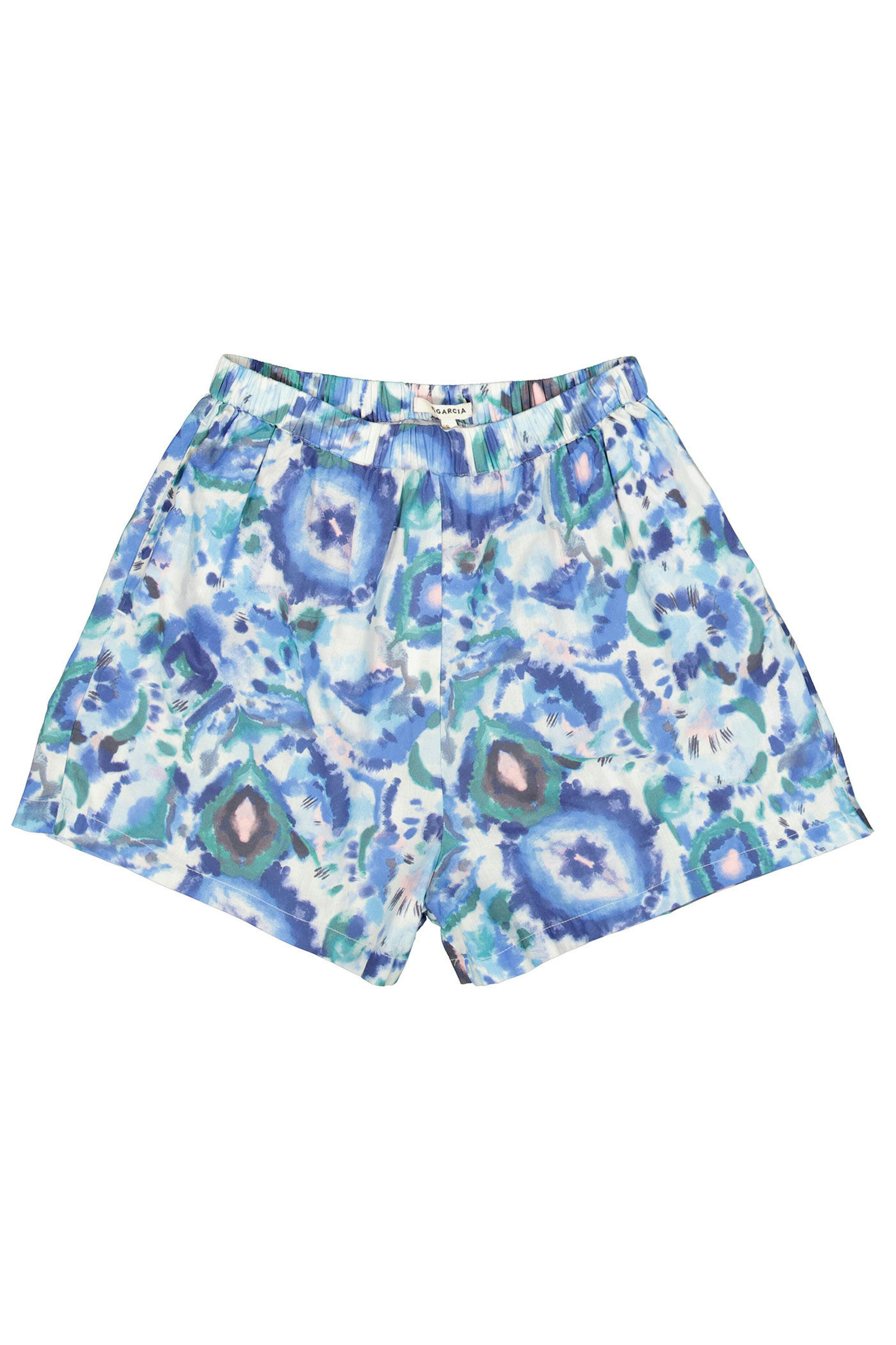 garcia short met print