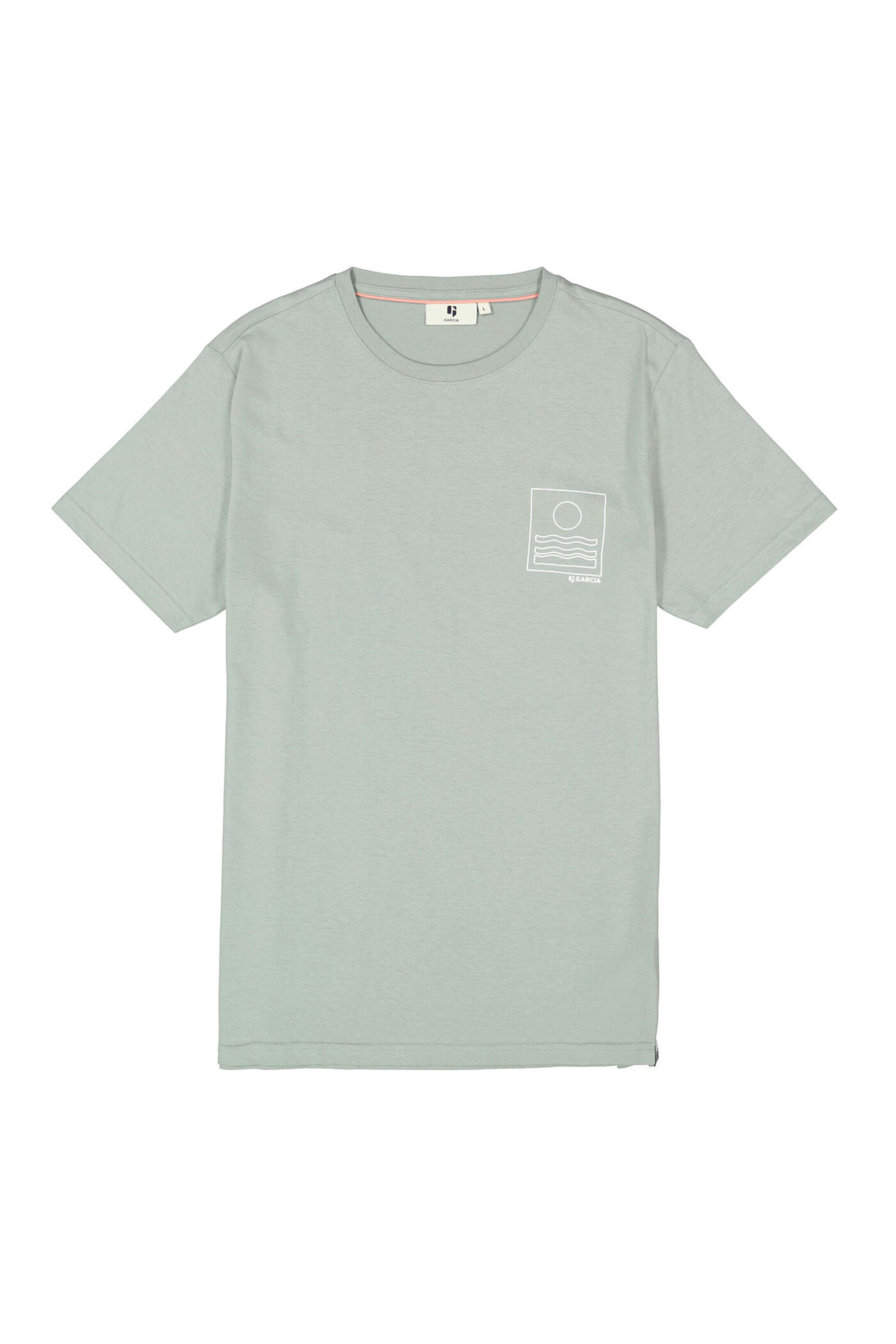 garcia t-shirt lichtgroen