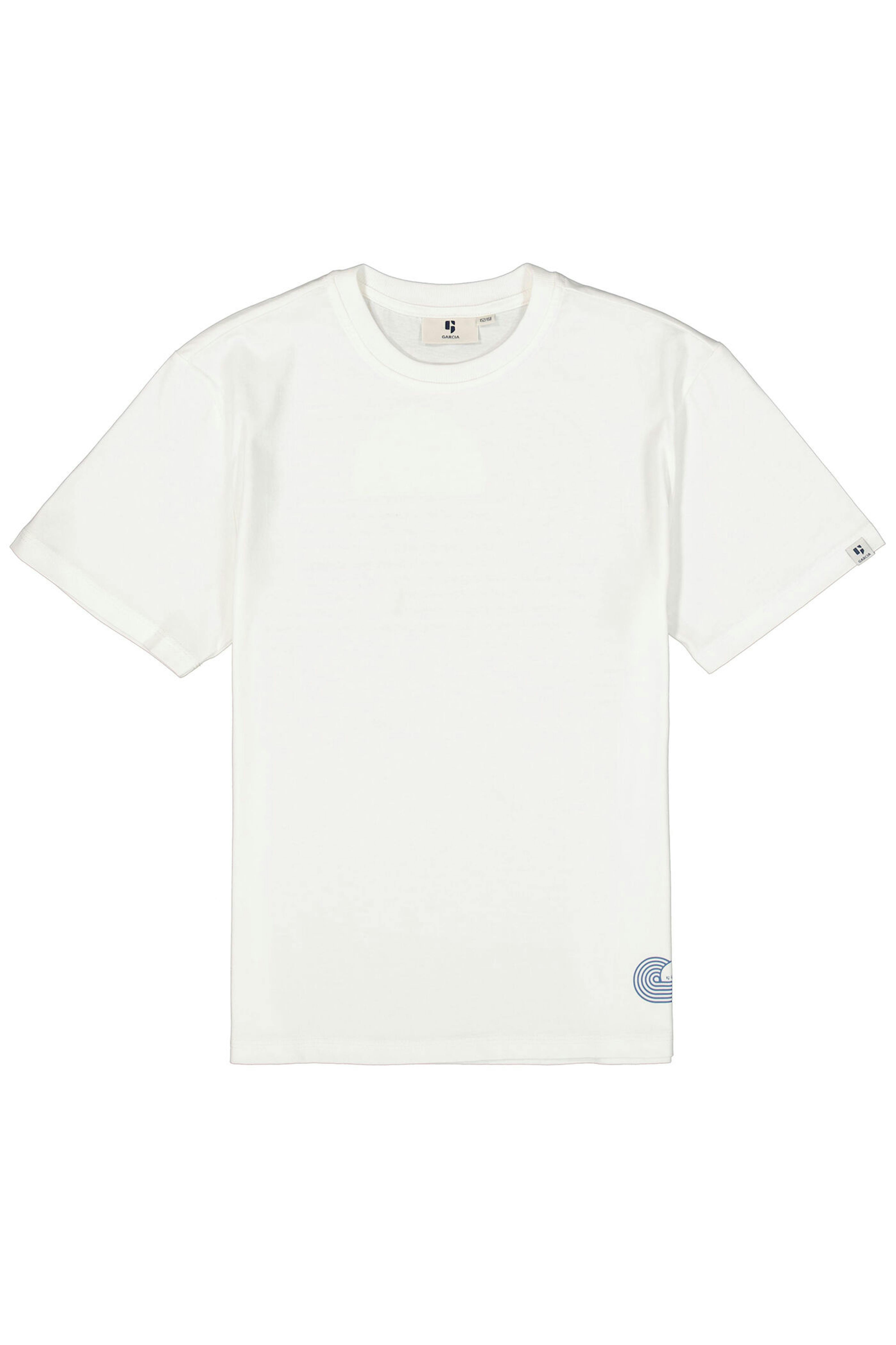 garcia t-shirt gebroken wit