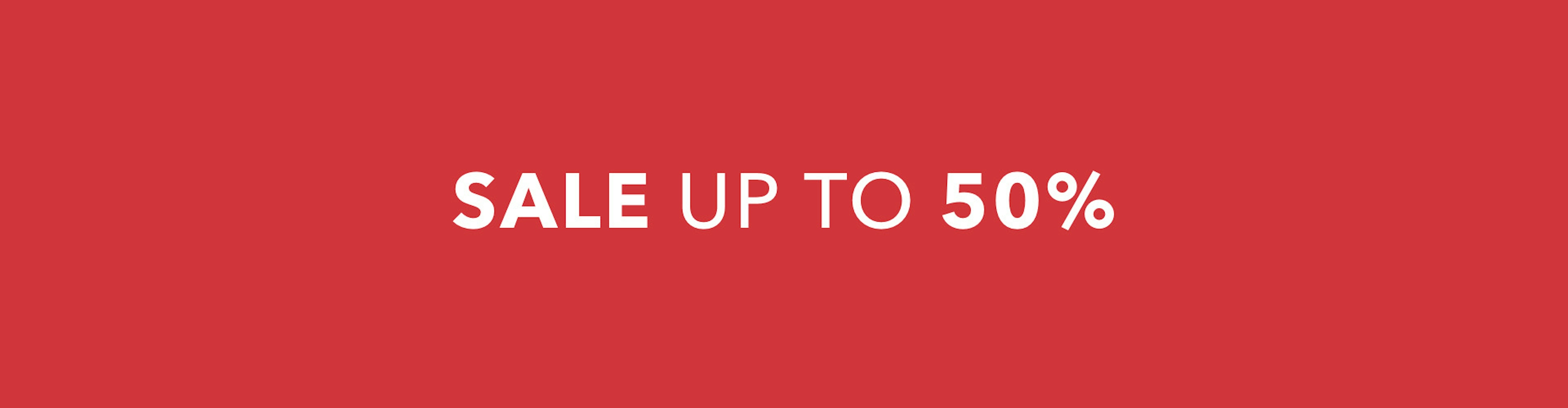 SALE up to 50%