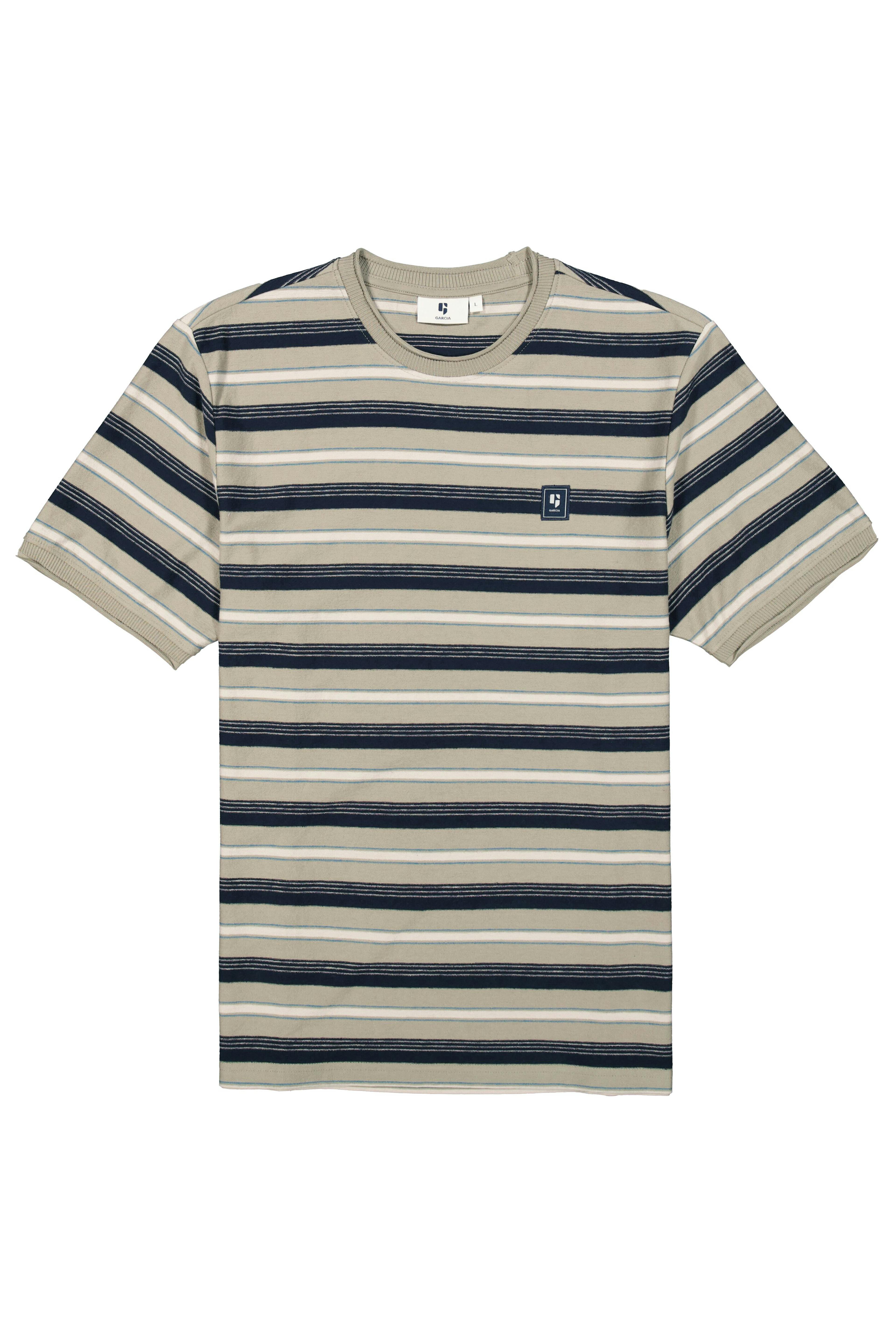 garcia t-shirt gestreept