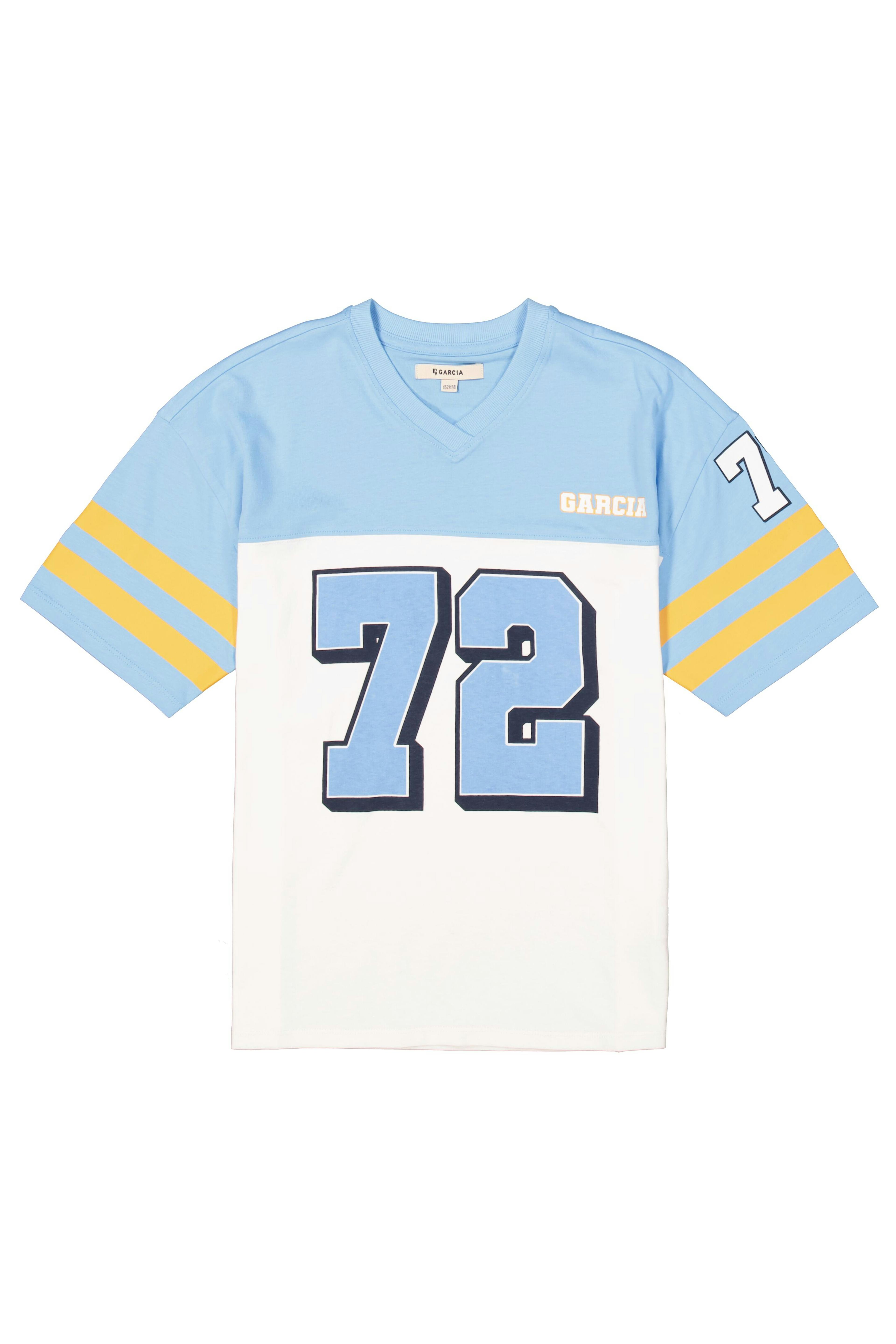garcia t-shirt gebroken wit