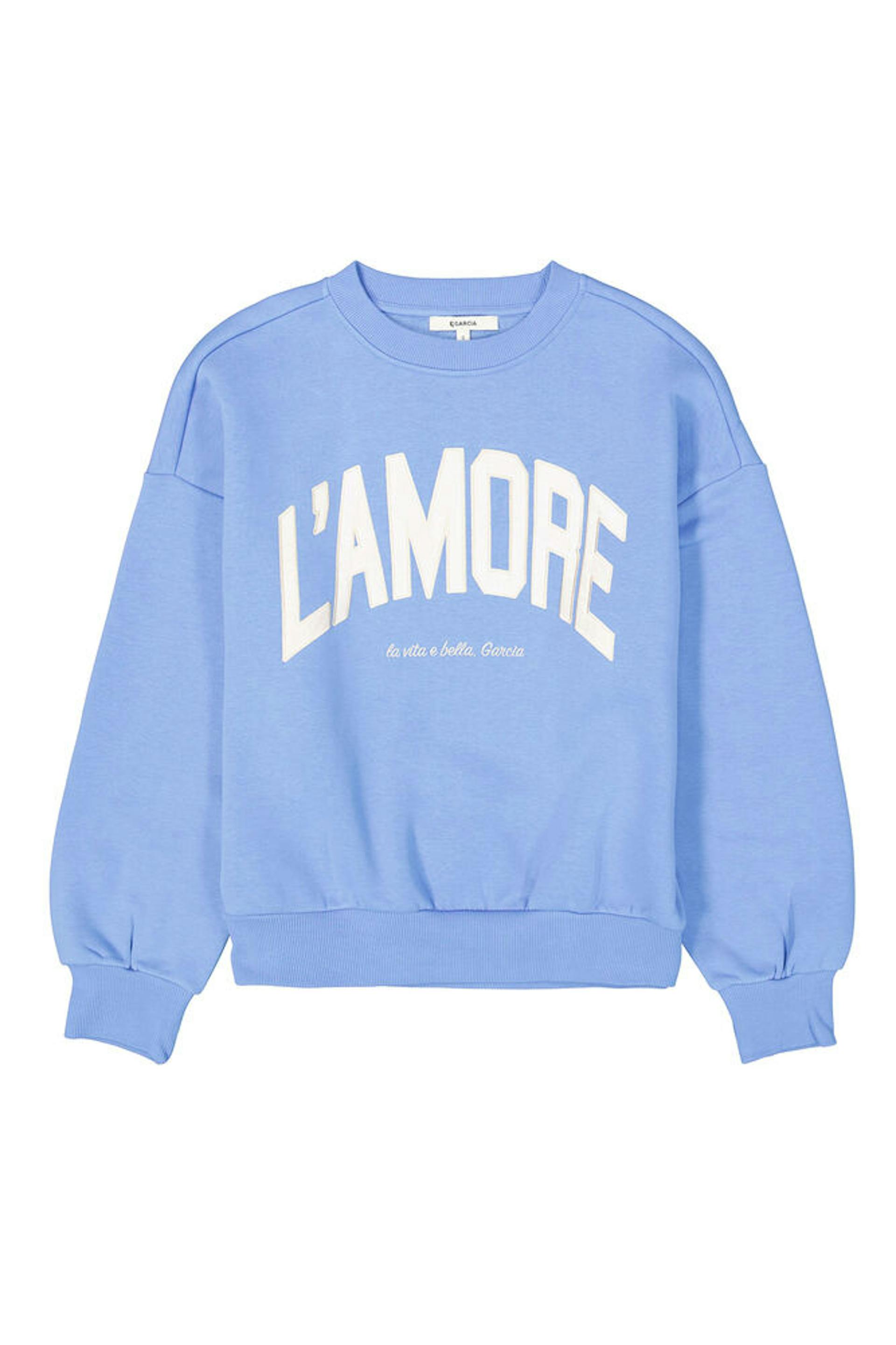 garcia sweater lichtblauw