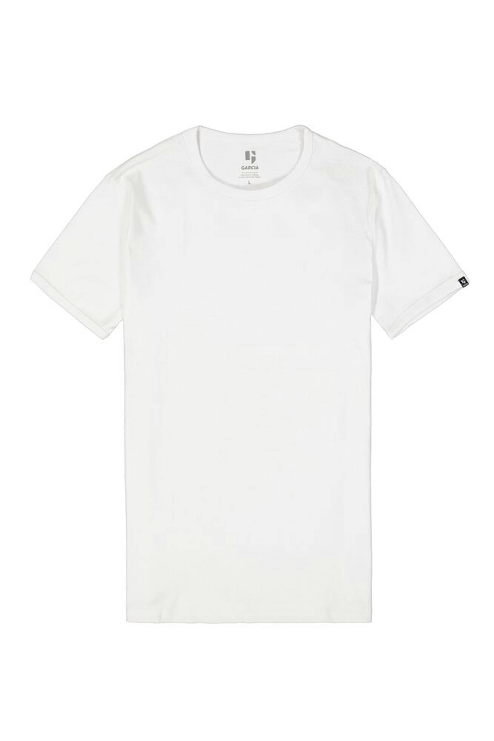 garcia basic t-shirt wit