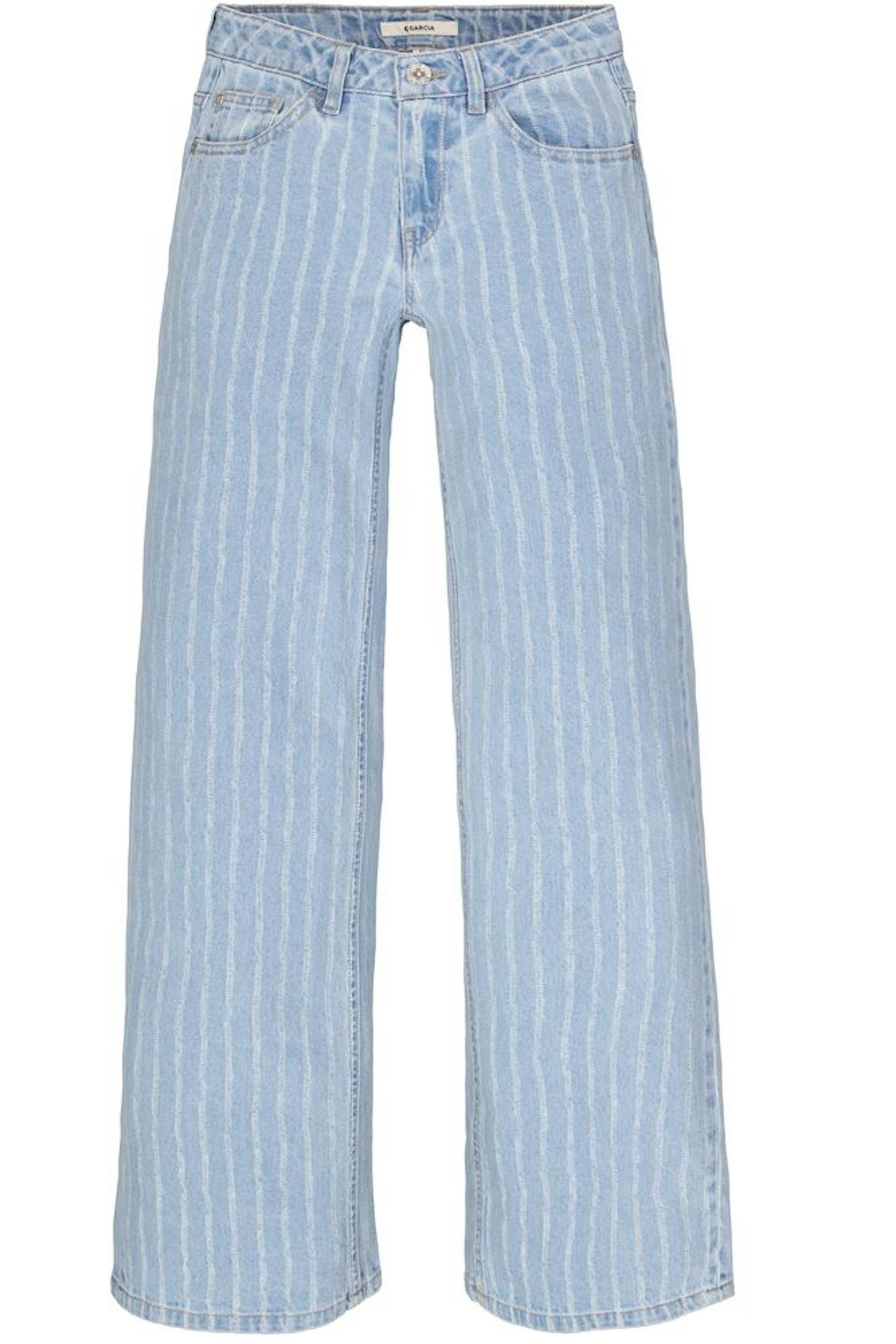garcia jeans wide fit denim blue