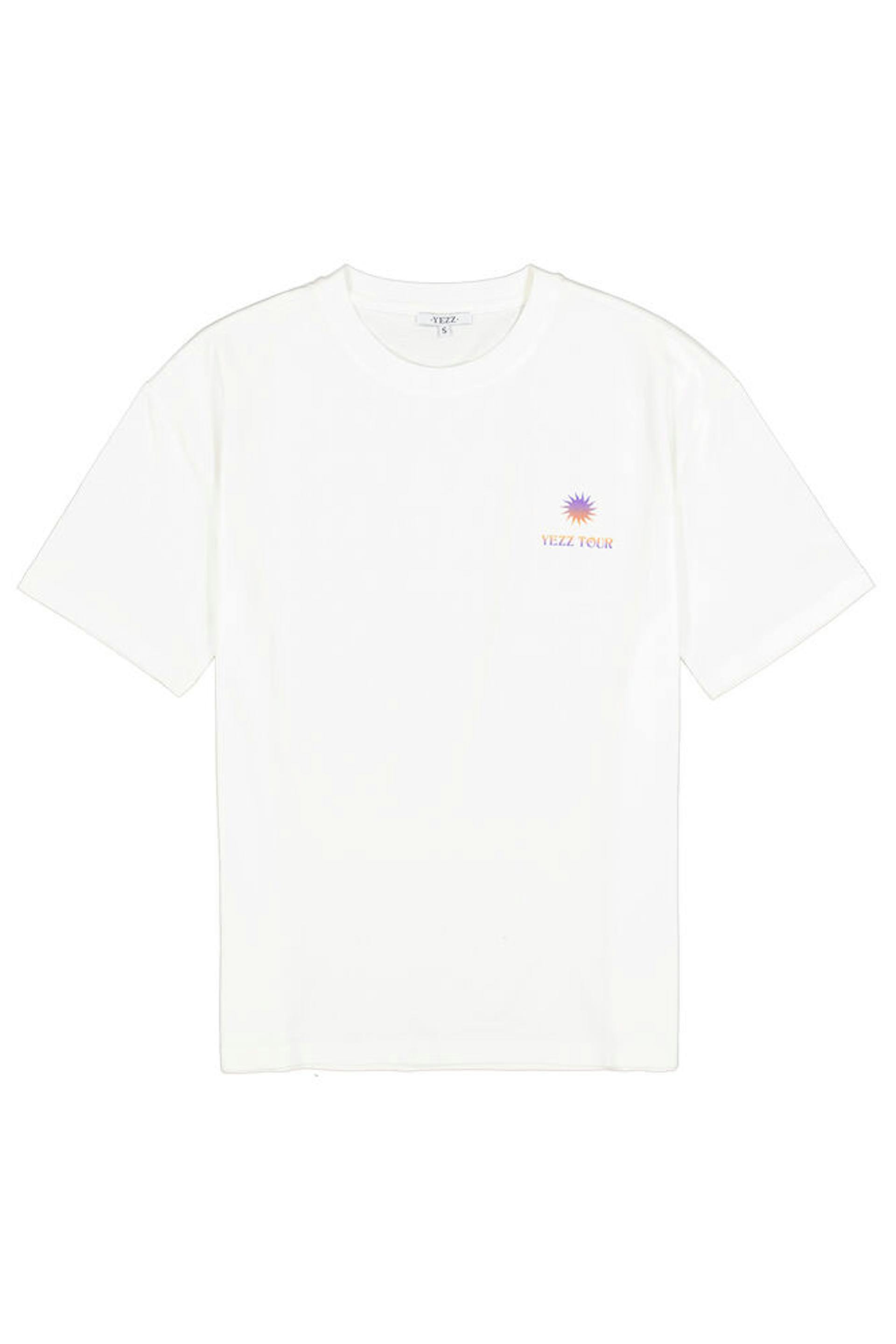 yezz t-shirt gebroken wit